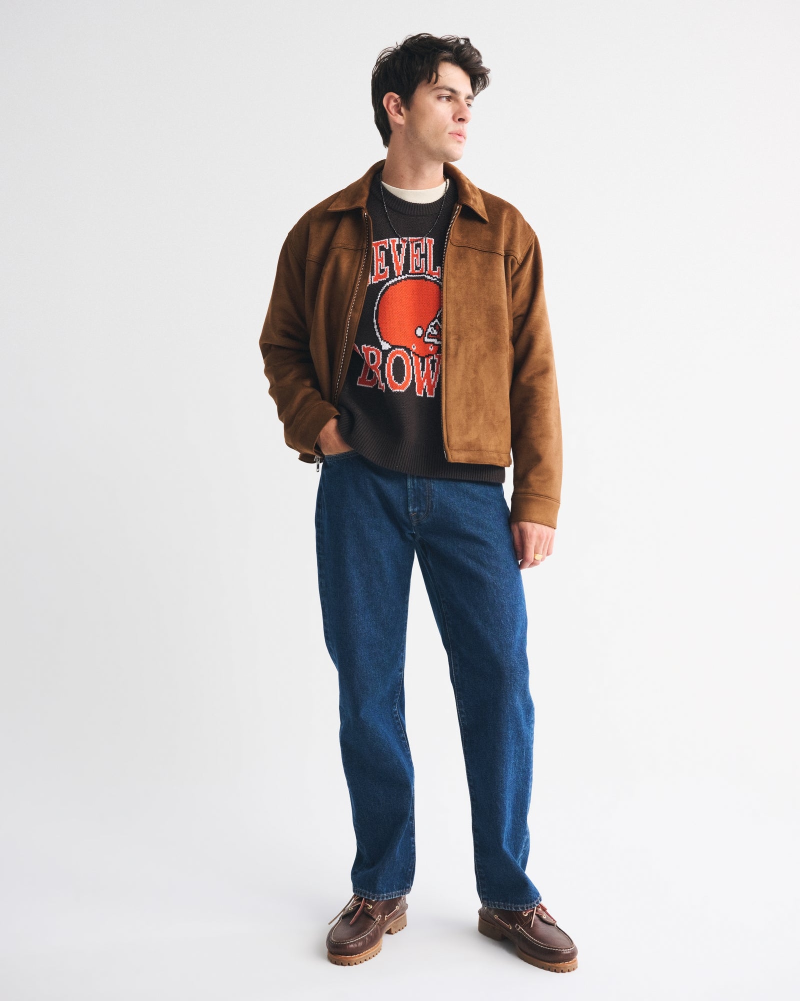 Abercrombie San Francisco 49ers Crew Sweater