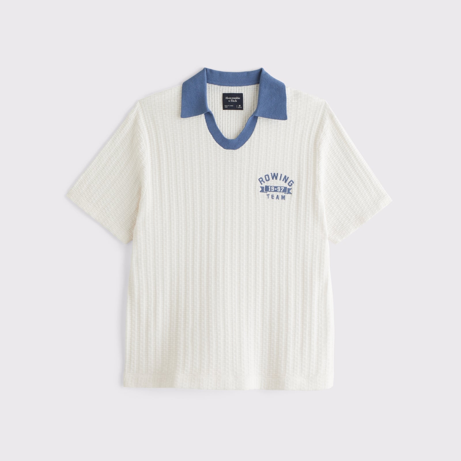 Abercrombie Varsity Johnny Collar Sweater Polo