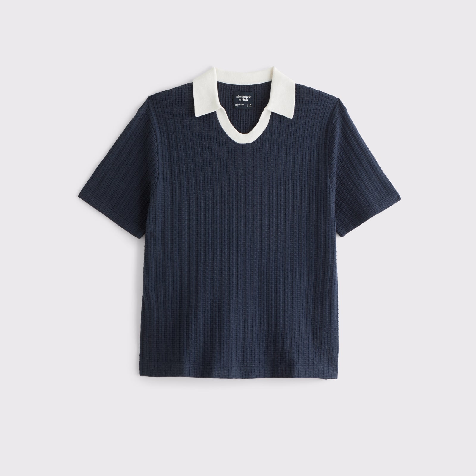 Abercrombie Varsity Johnny Collar Sweater Polo