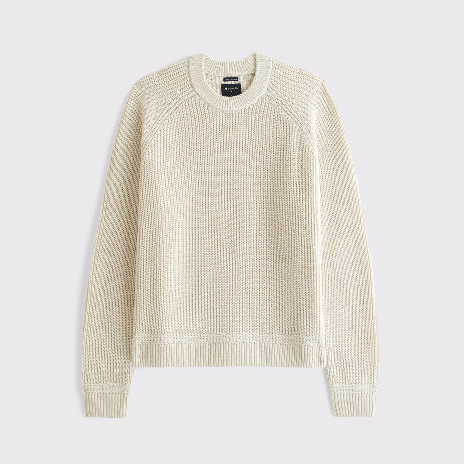 Abercrombie 100% Cotton Crew Sweater