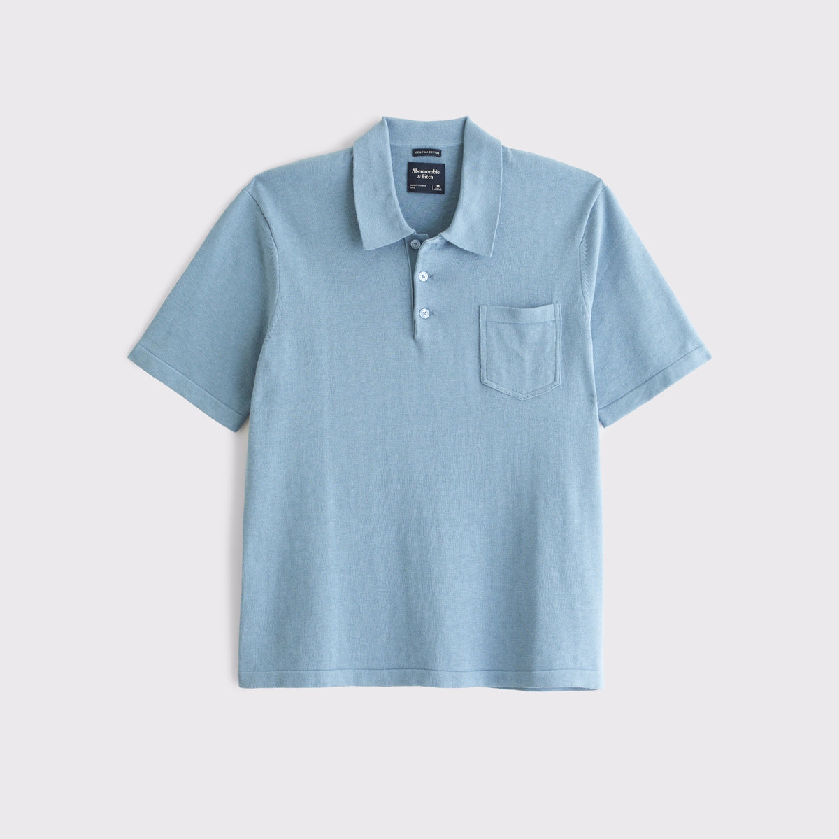 Abercrombie 100% Pima Cotton Sweater Polo