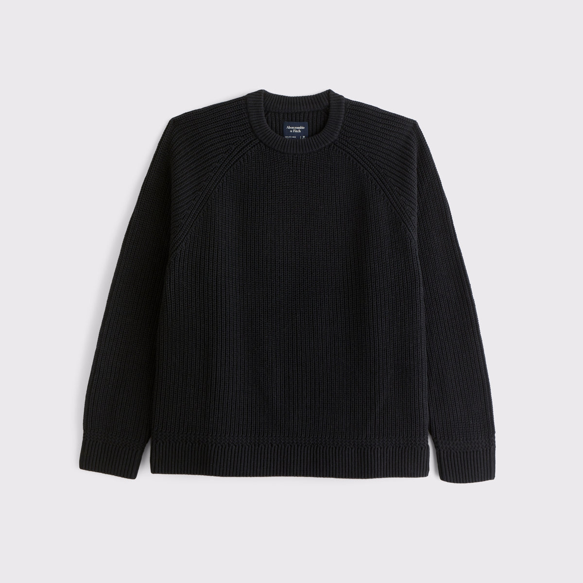 Abercrombie Oversized Waffle Crew Sweater