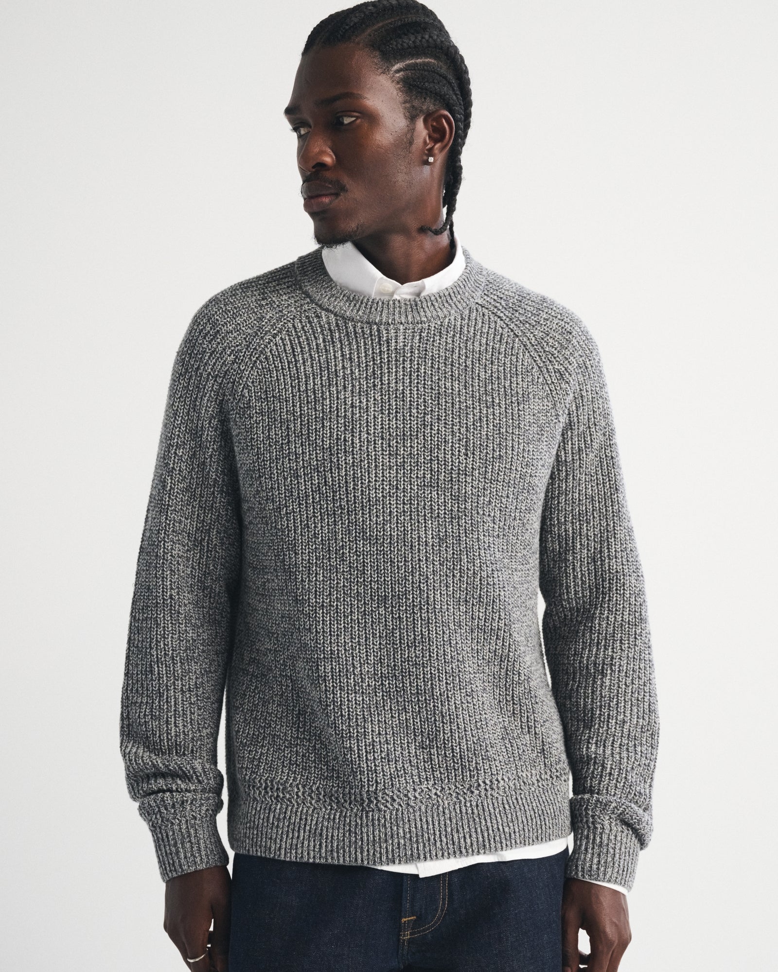 Abercrombie 100% Cotton Crew Sweater