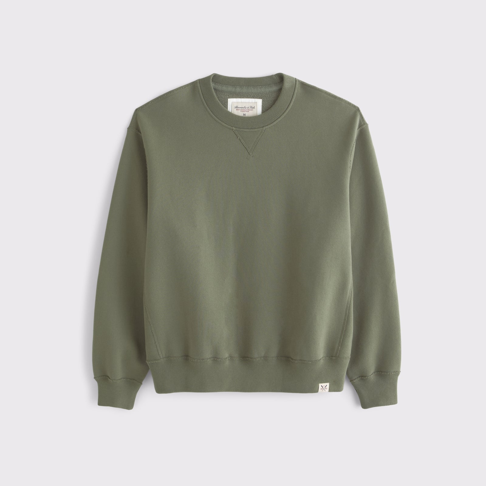 Abercrombie Heritage Heavyweight Crew Sweatshirt