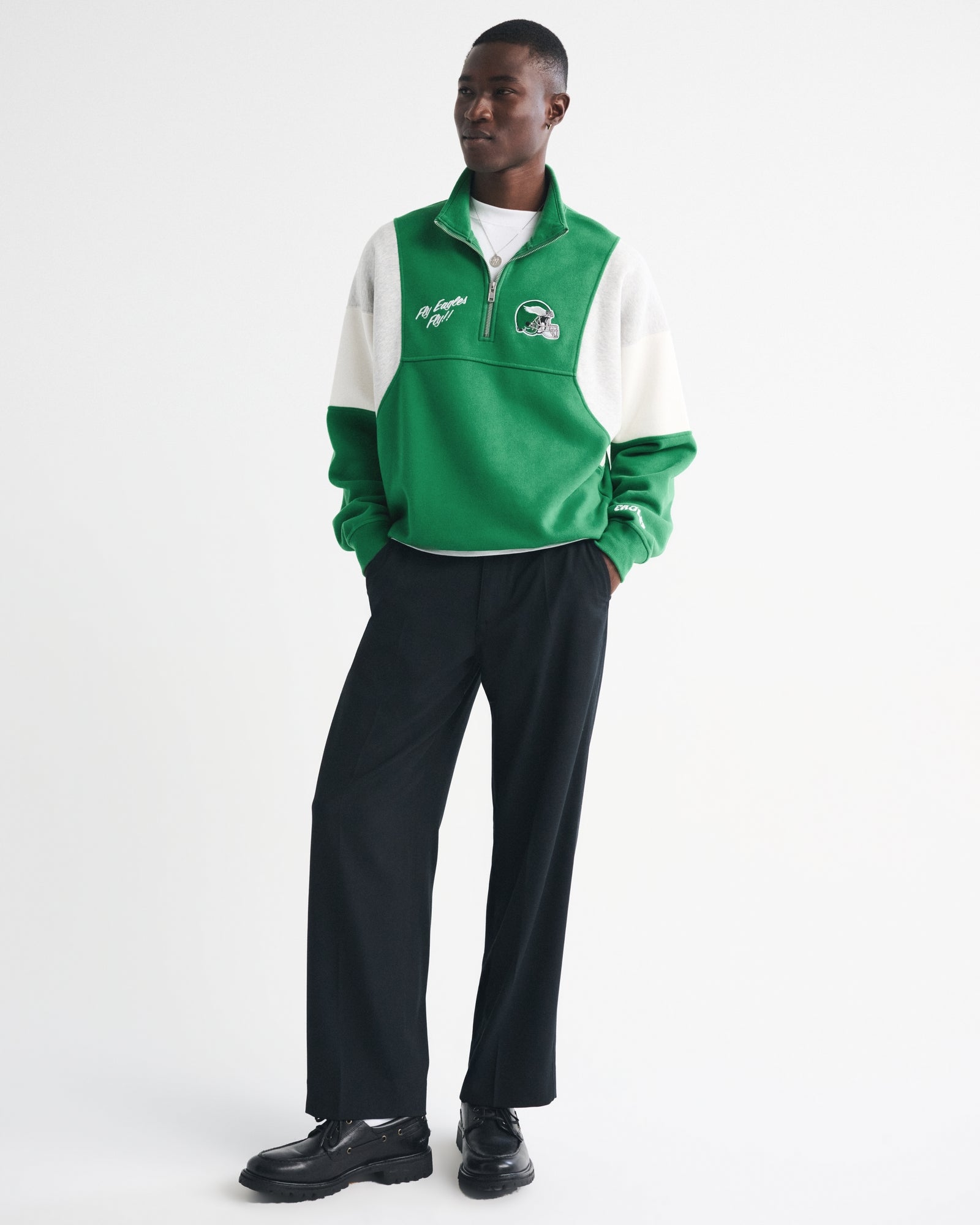 Abercrombie Dallas Cowboys Half-Zip Sweatshirt