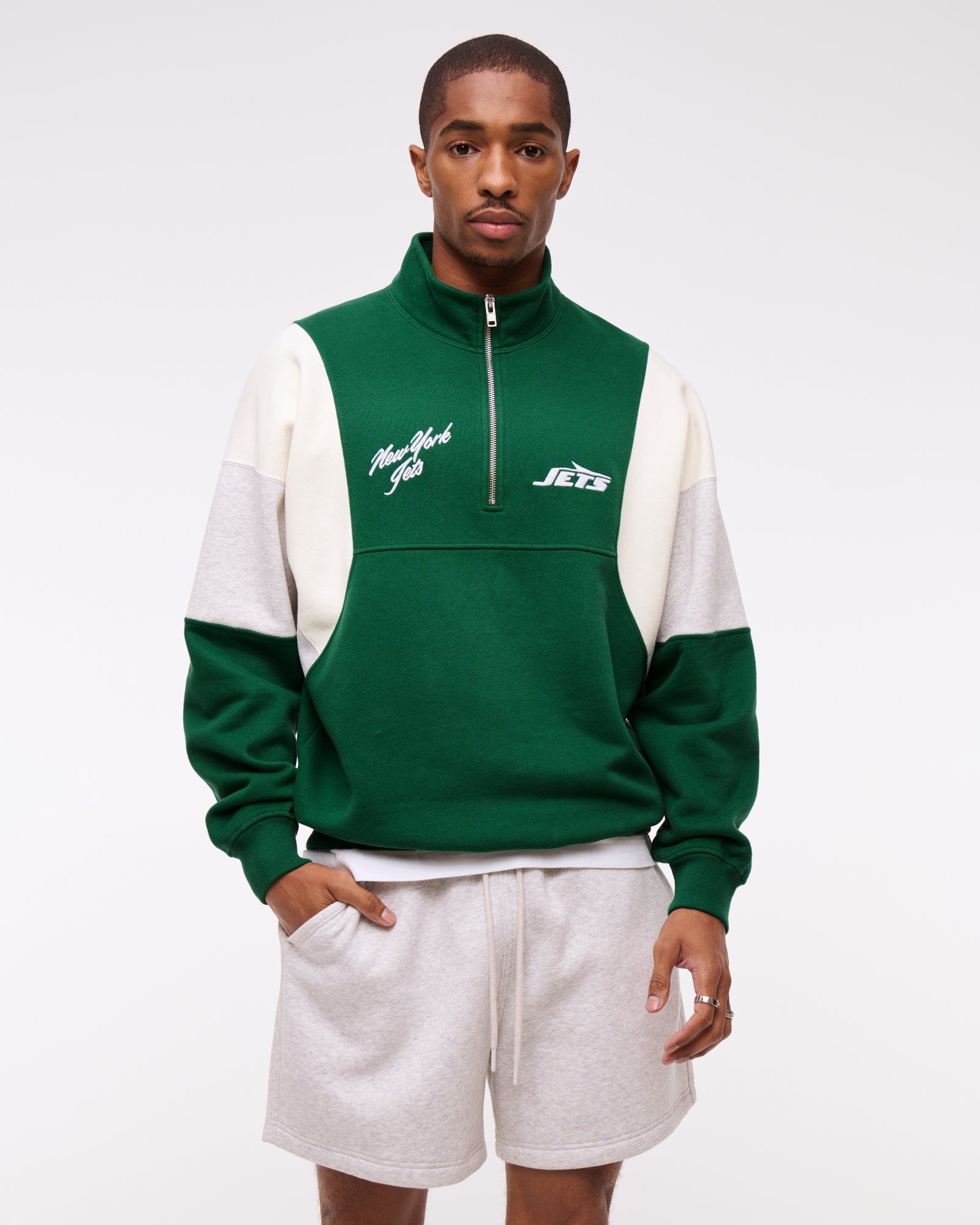 Abercrombie Dallas Cowboys Half-Zip Sweatshirt
