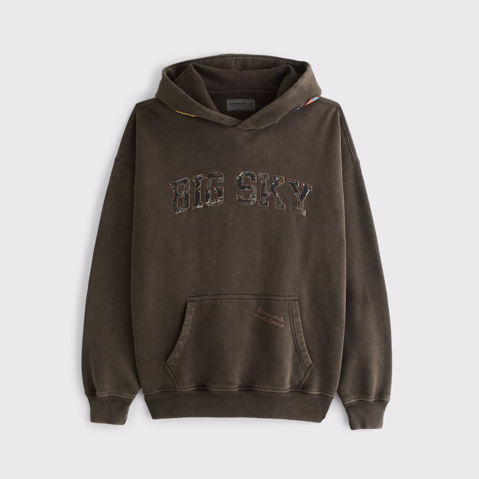 Abercrombie Essential Popover Camo Hoodie