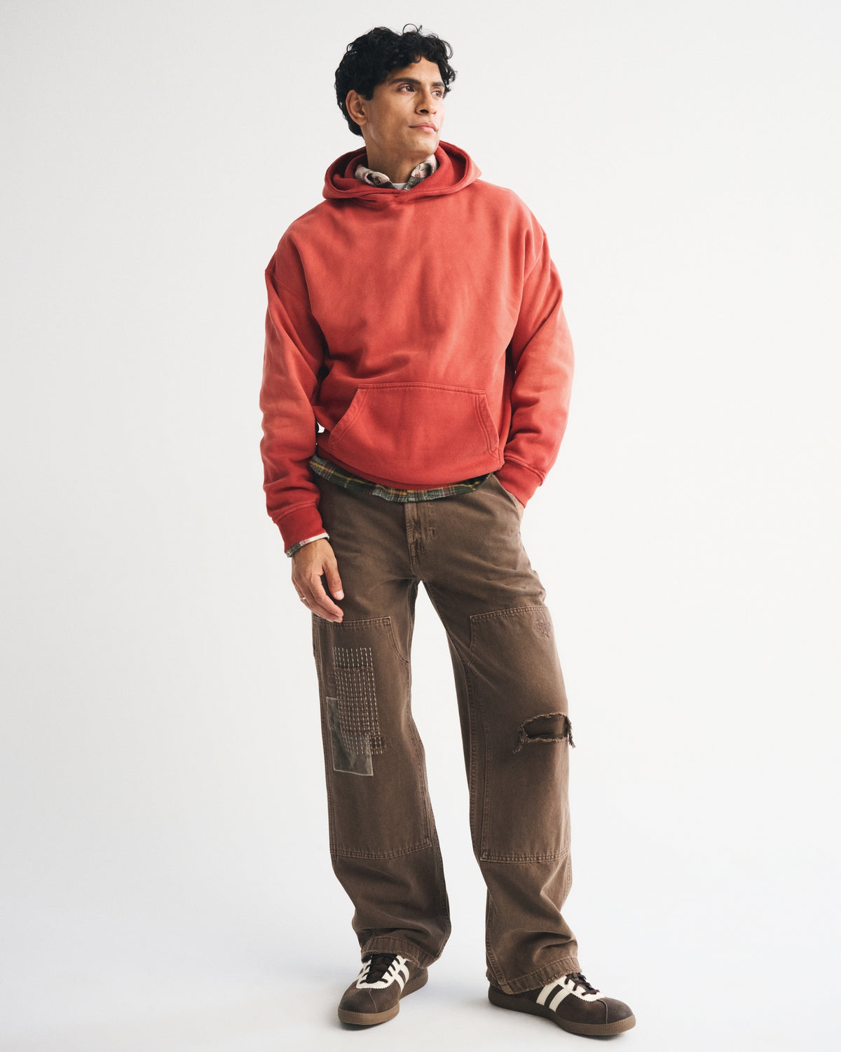Abercrombie Essential Popover Camo Hoodie