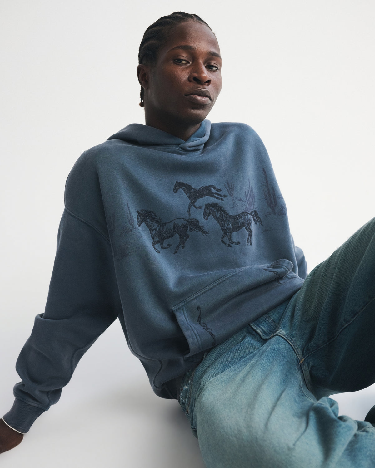 Abercrombie Essential Popover Camo Hoodie