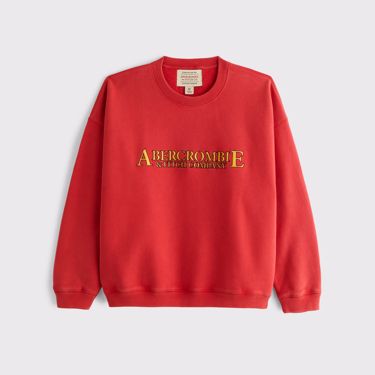 Abercrombie Logo Crew Sweatshirt