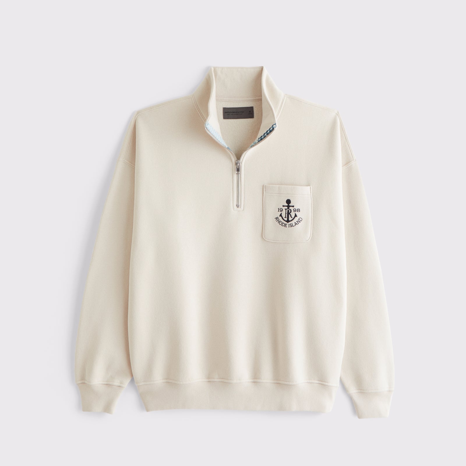 Abercrombie Essential Half-Zip Sweatshirt