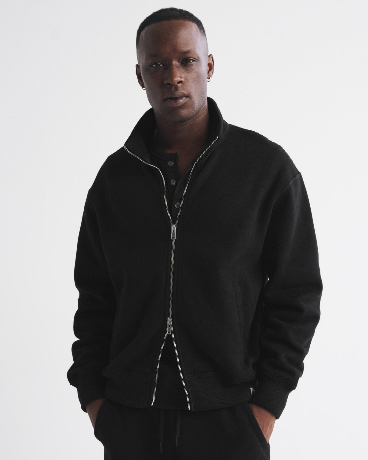 Abercrombie Heritage Heavyweight Full-Zip Sweatshirt