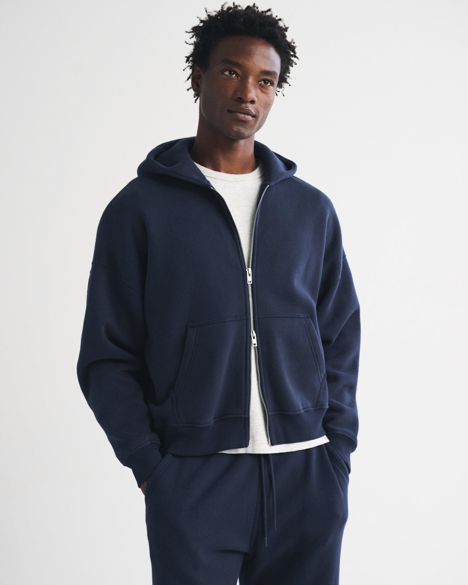 Abercrombie Essential Full-Zip Hoodie