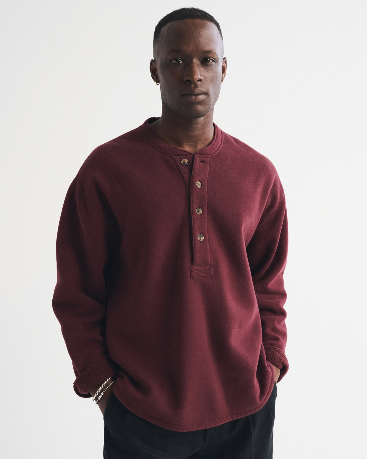 Abercrombie Henley Sweatshirt