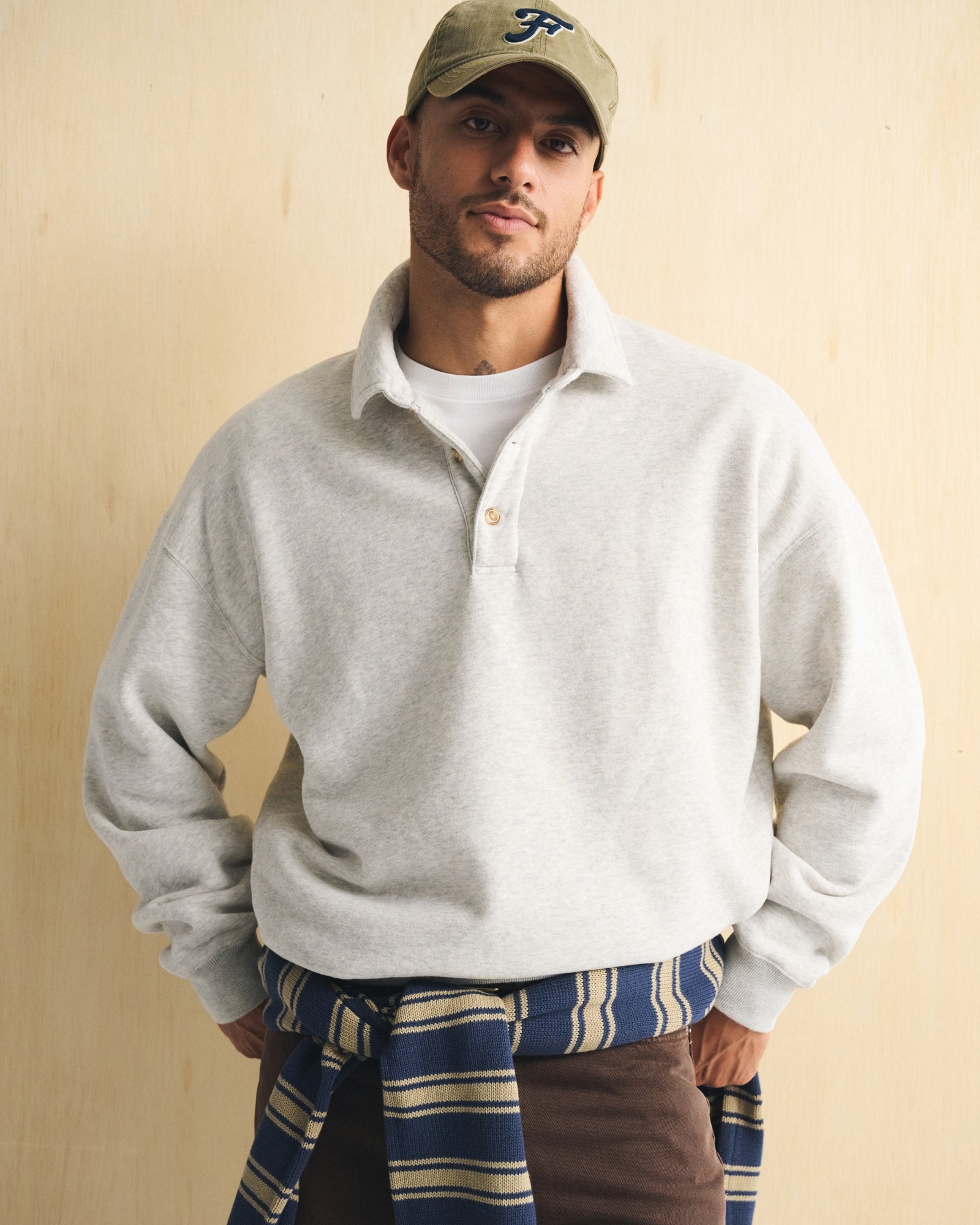 Abercrombie Essential Polo Sweatshirt