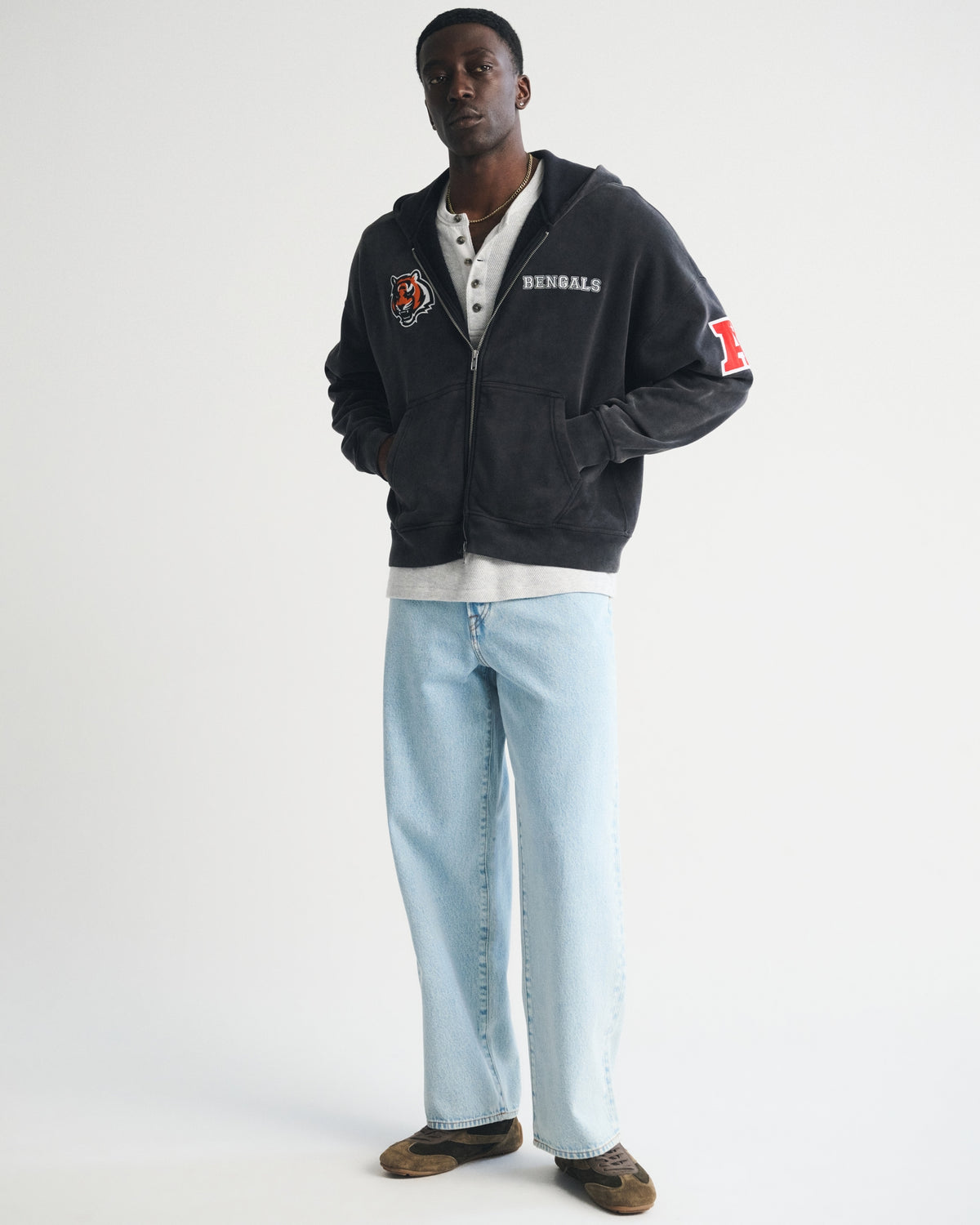 Abercrombie San Francisco 49ers Full-Zip Hoodie