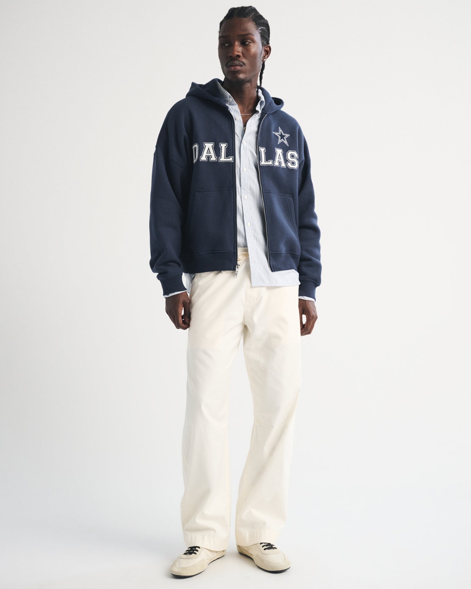 Abercrombie San Francisco 49ers Full-Zip Hoodie