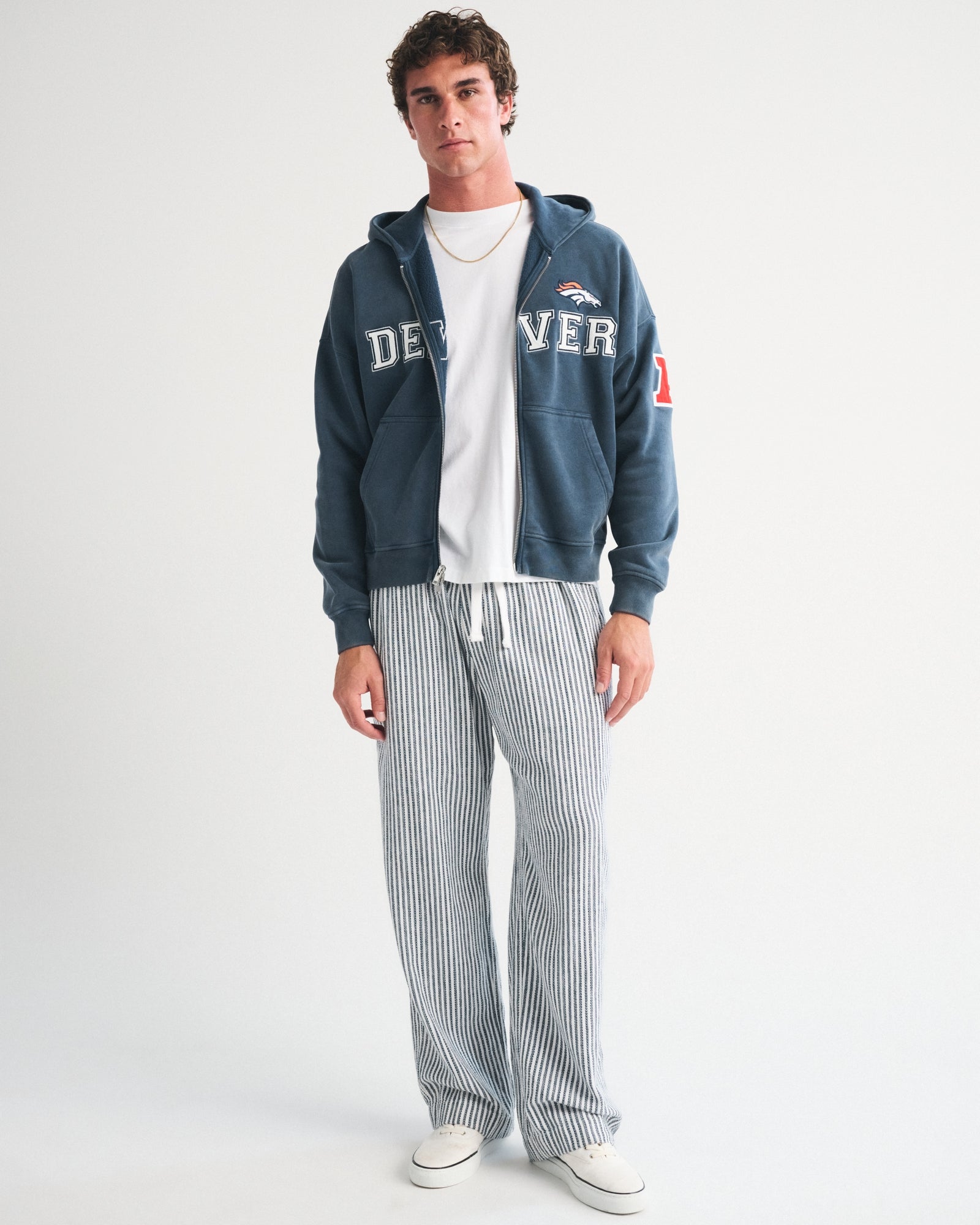 Abercrombie San Francisco 49ers Full-Zip Hoodie