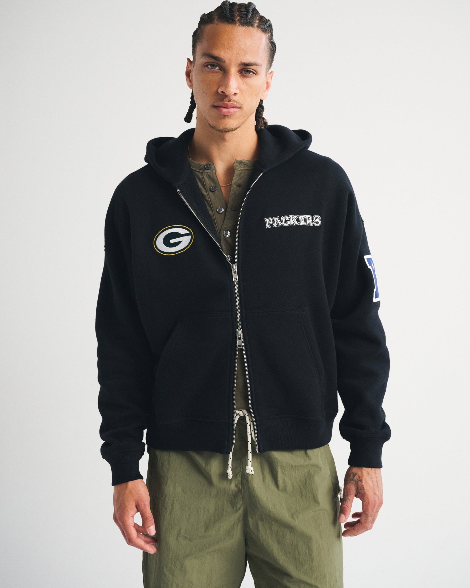 Abercrombie San Francisco 49ers Full-Zip Hoodie