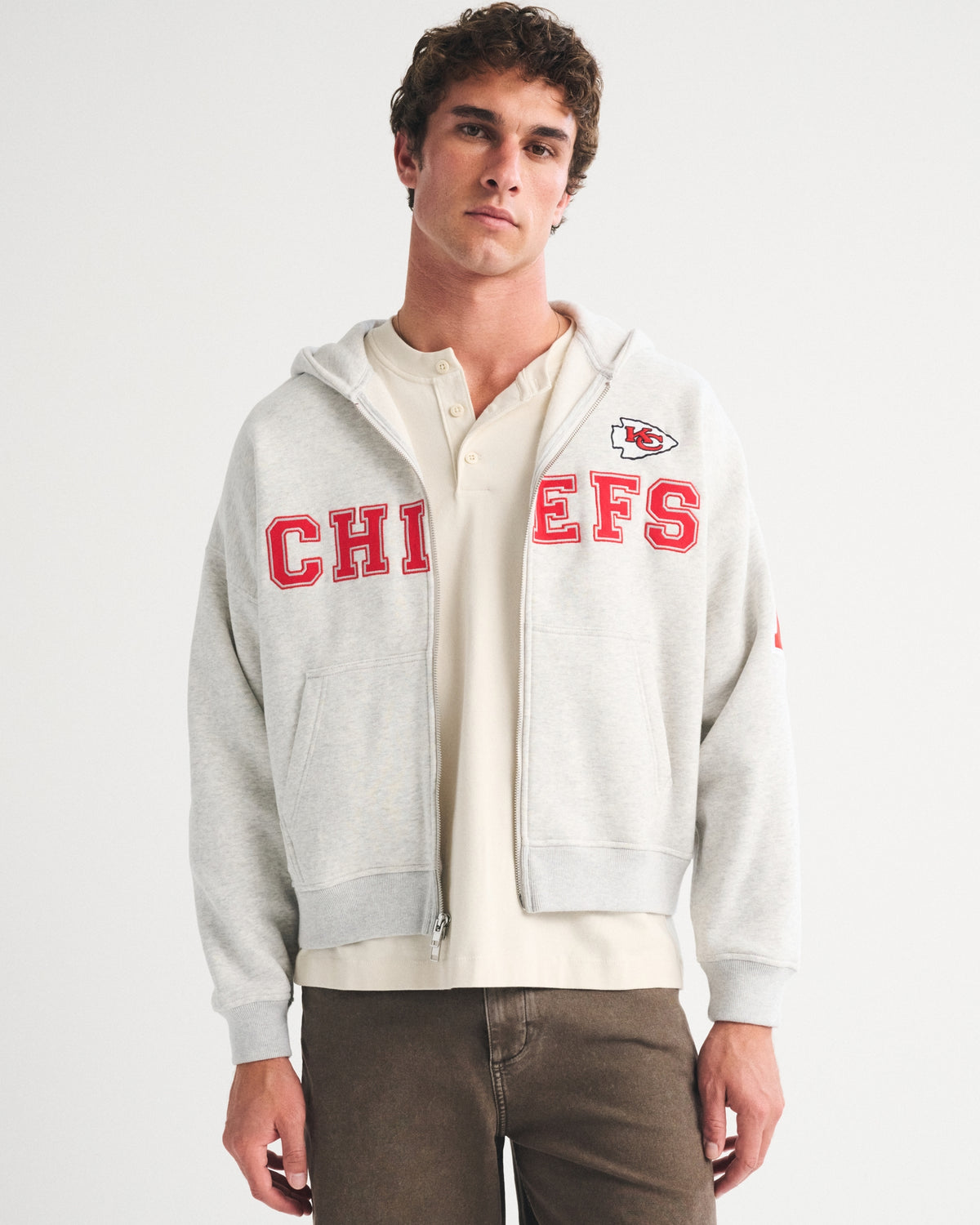 Abercrombie San Francisco 49ers Full-Zip Hoodie