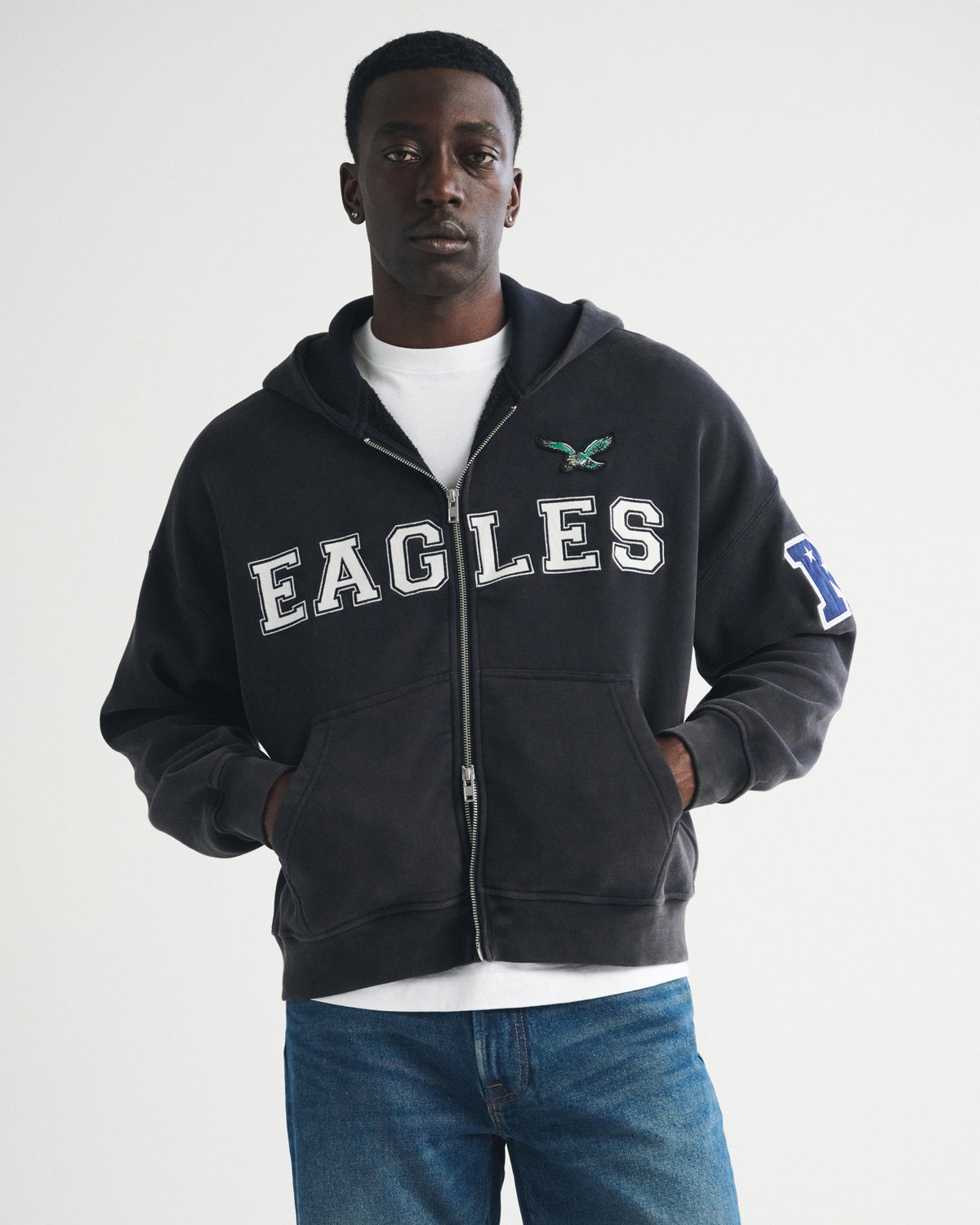 Abercrombie San Francisco 49ers Full-Zip Hoodie