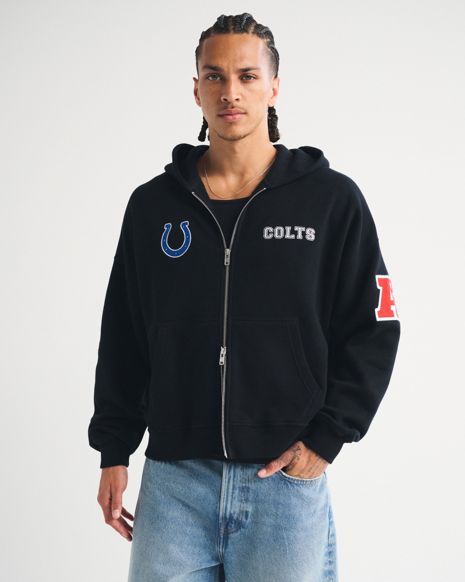 Abercrombie San Francisco 49ers Full-Zip Hoodie