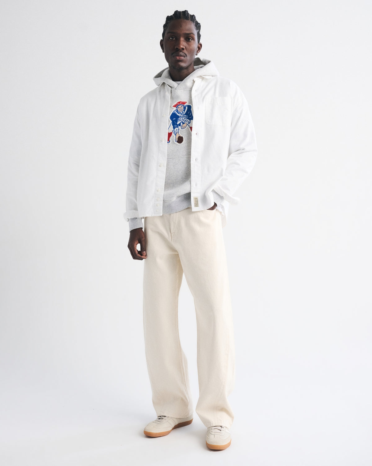 Abercrombie Buffalo Bills Popover Hoodie