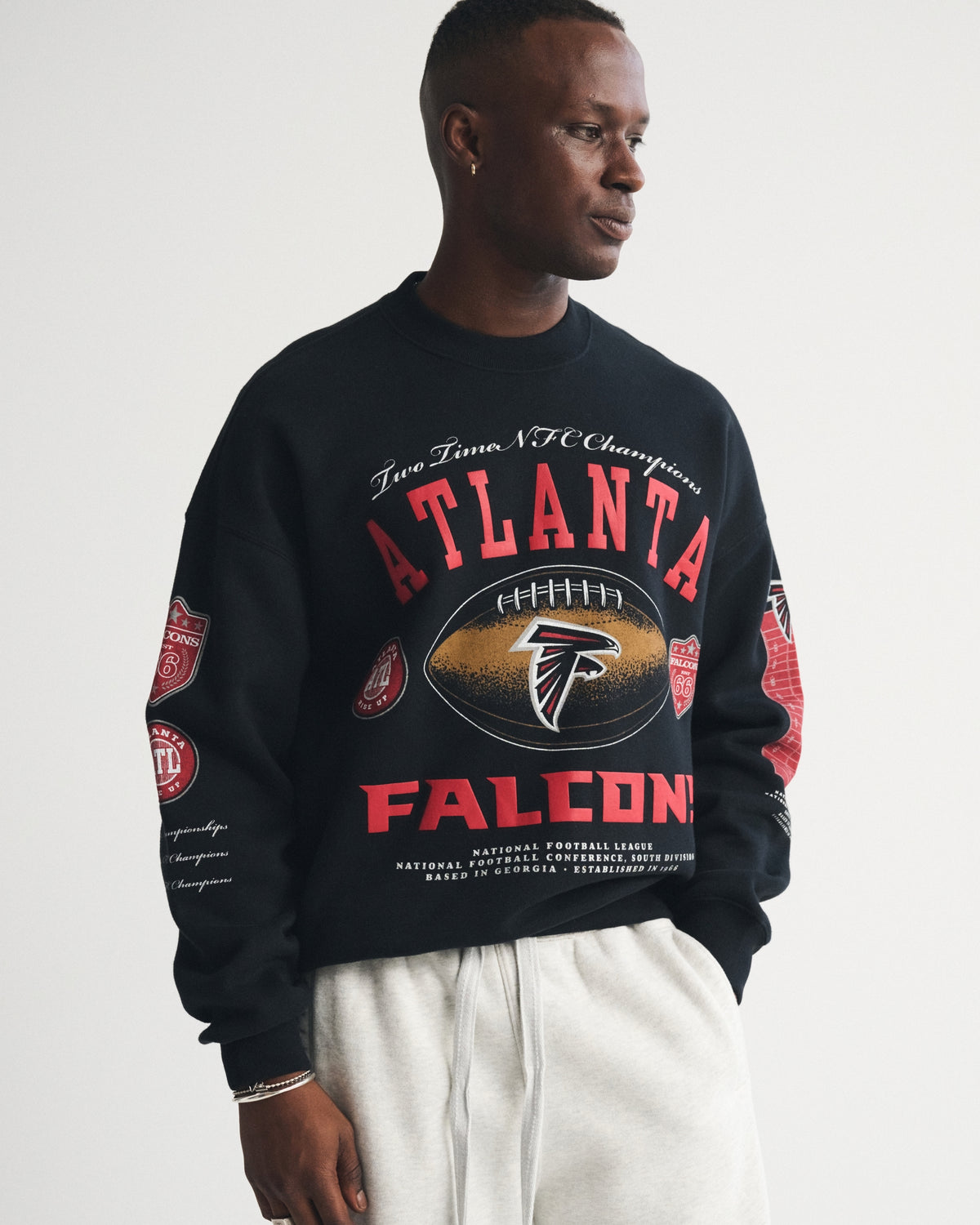 Abercrombie Green Bay Packers Crew Sweatshirt