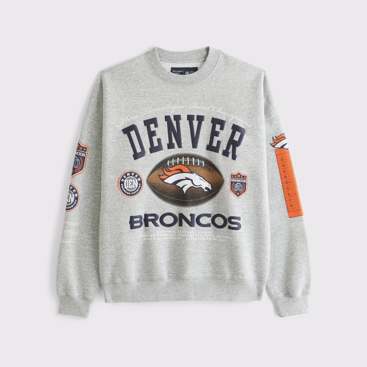 Abercrombie Green Bay Packers Crew Sweatshirt