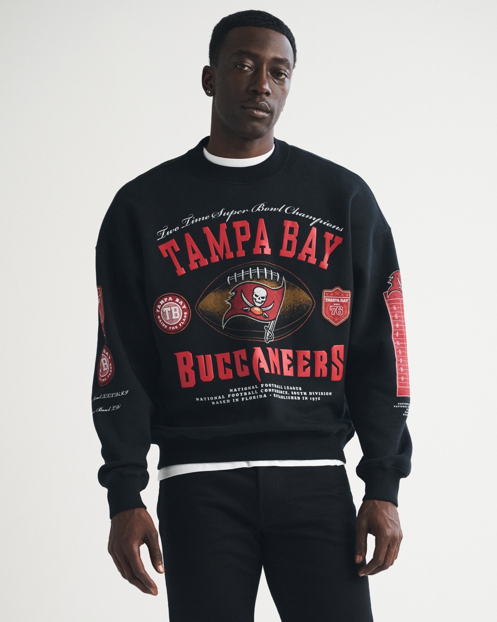 Abercrombie Green Bay Packers Crew Sweatshirt