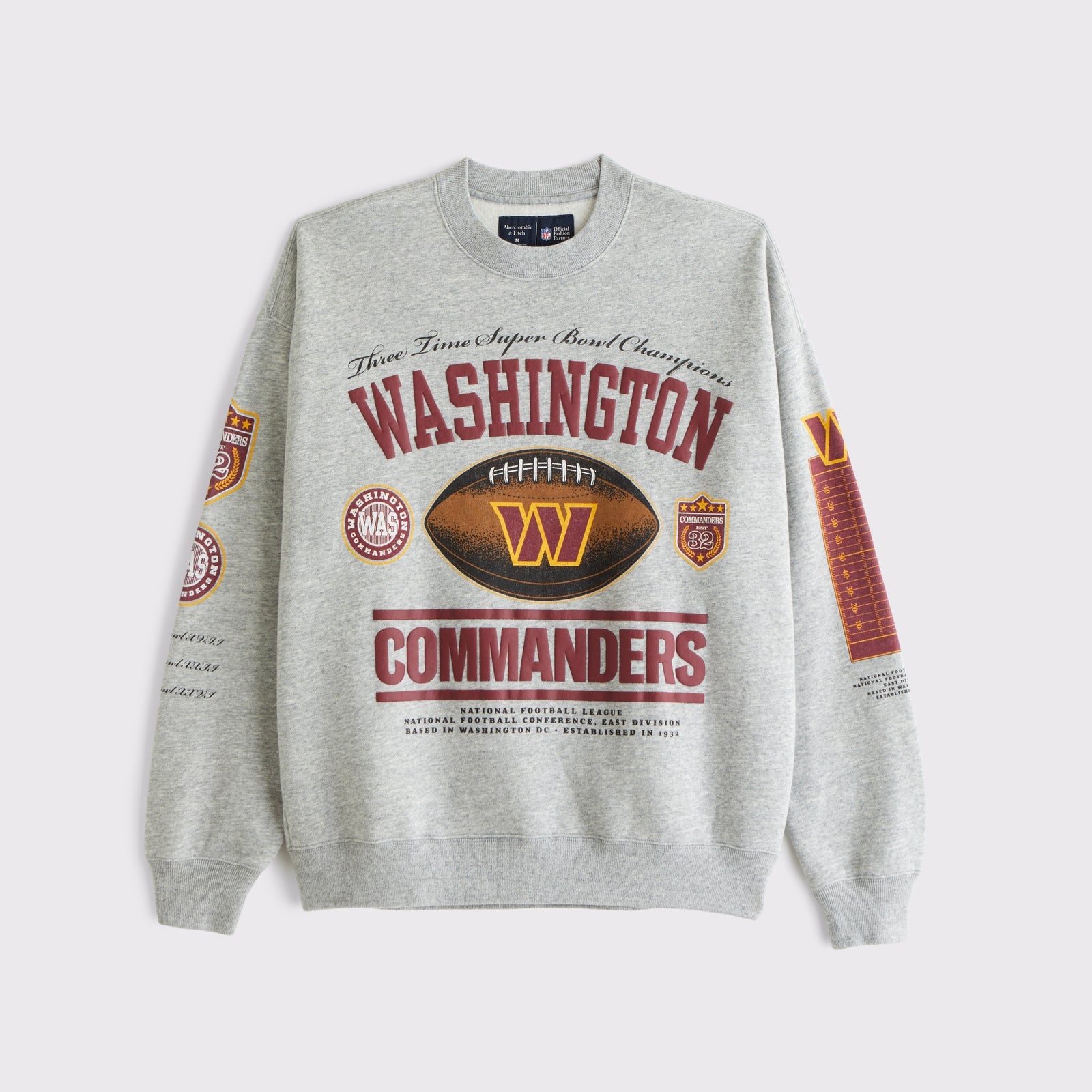 Abercrombie Green Bay Packers Crew Sweatshirt