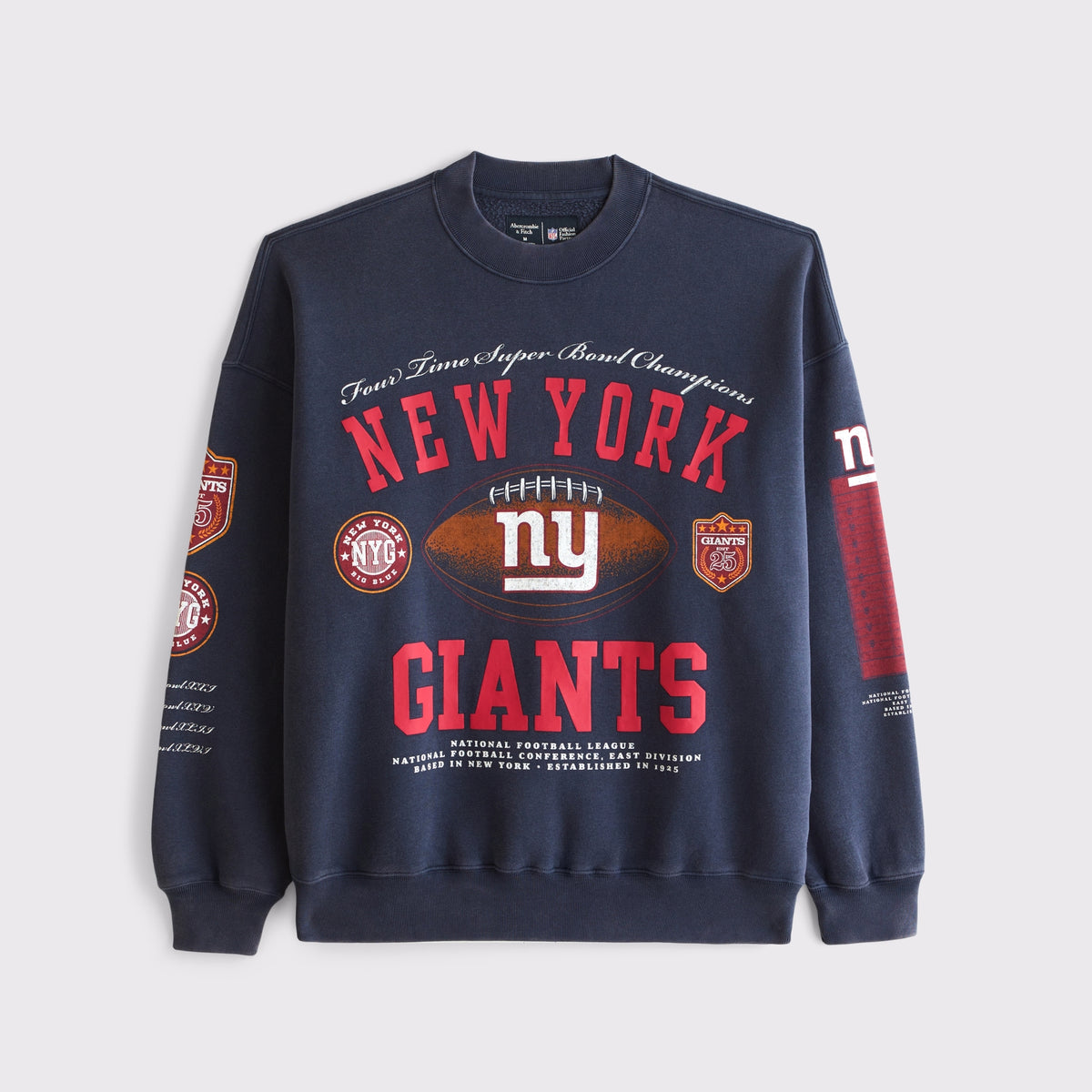 Abercrombie Green Bay Packers Crew Sweatshirt