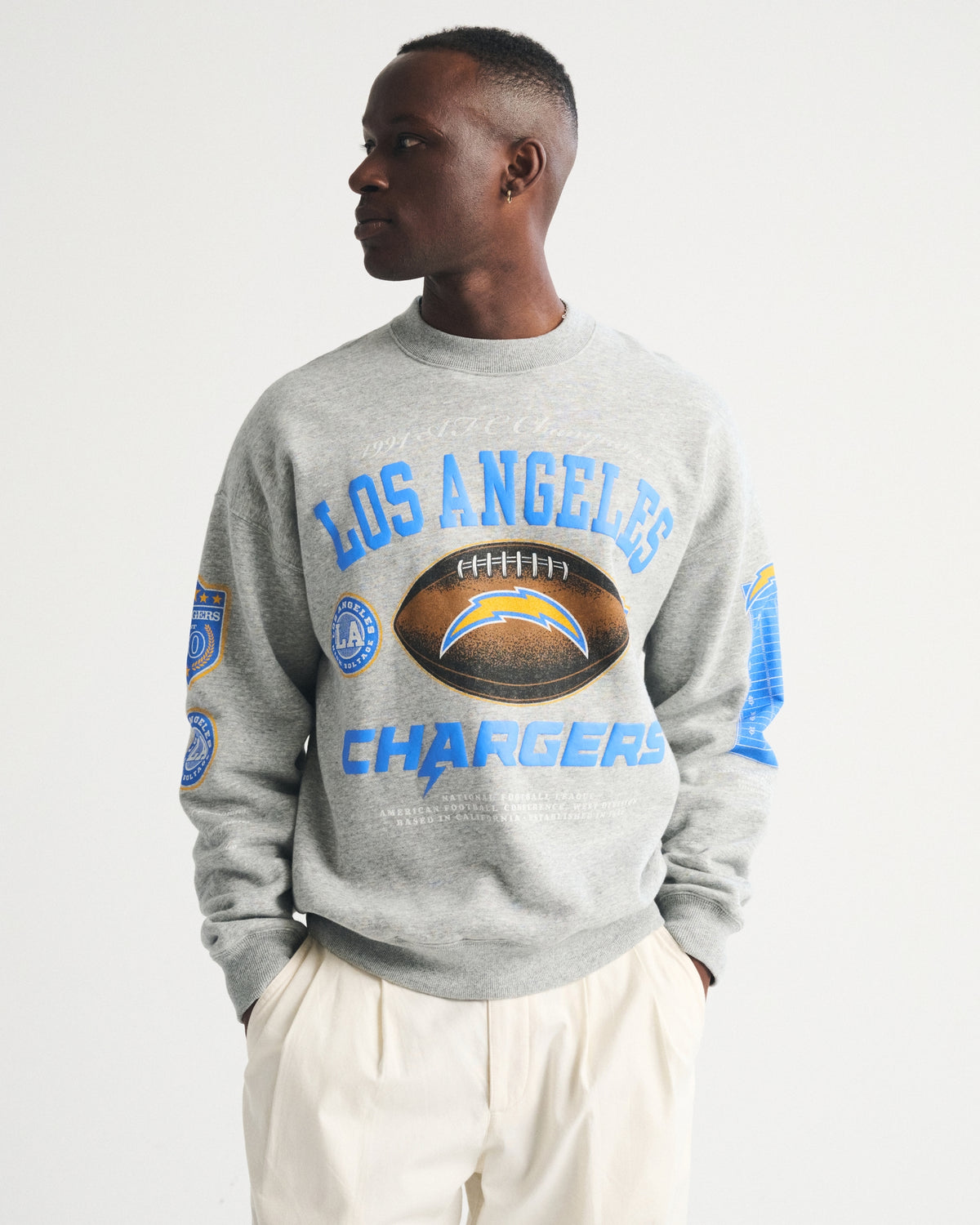 Abercrombie Green Bay Packers Crew Sweatshirt