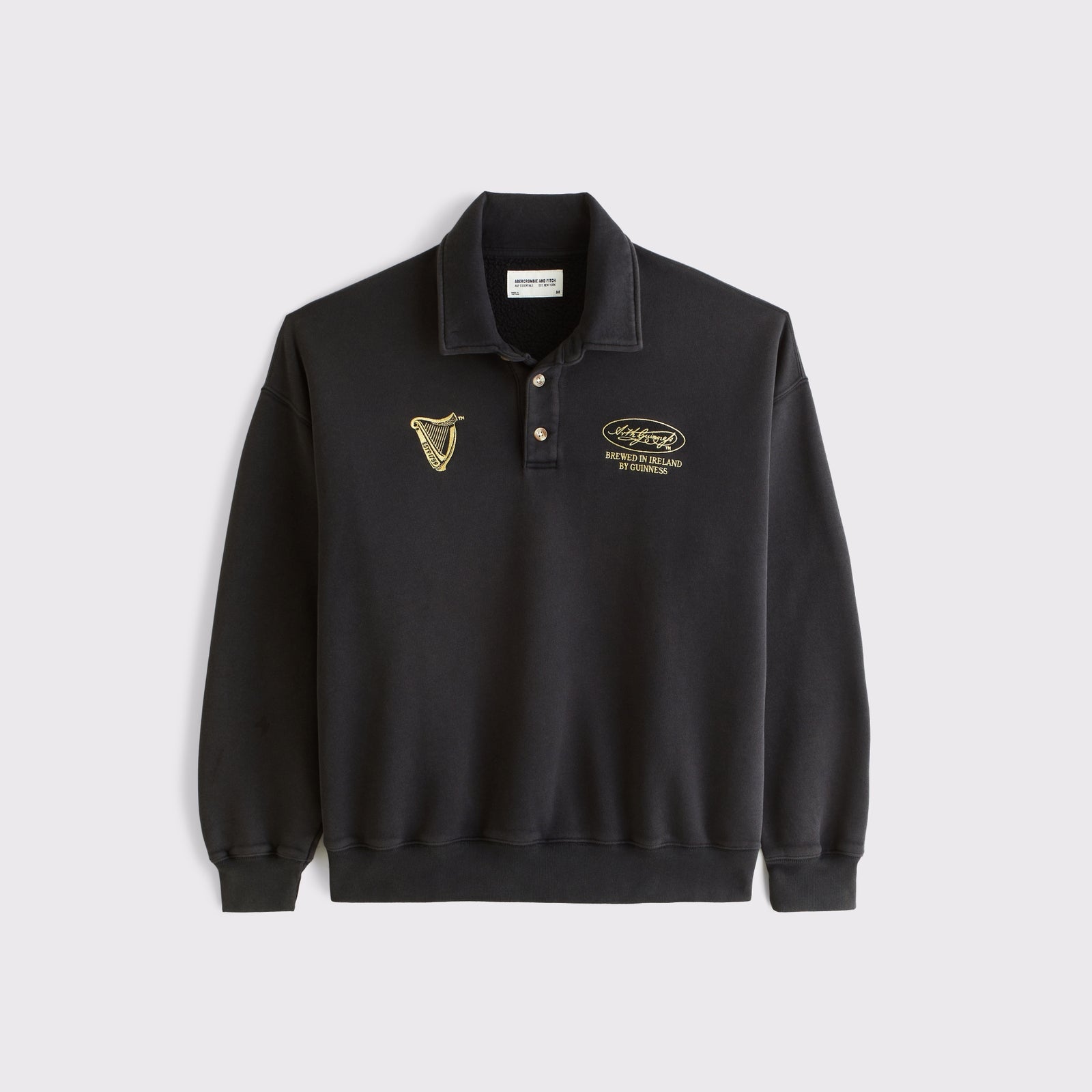 Abercrombie Guinness Polo Sweatshirt