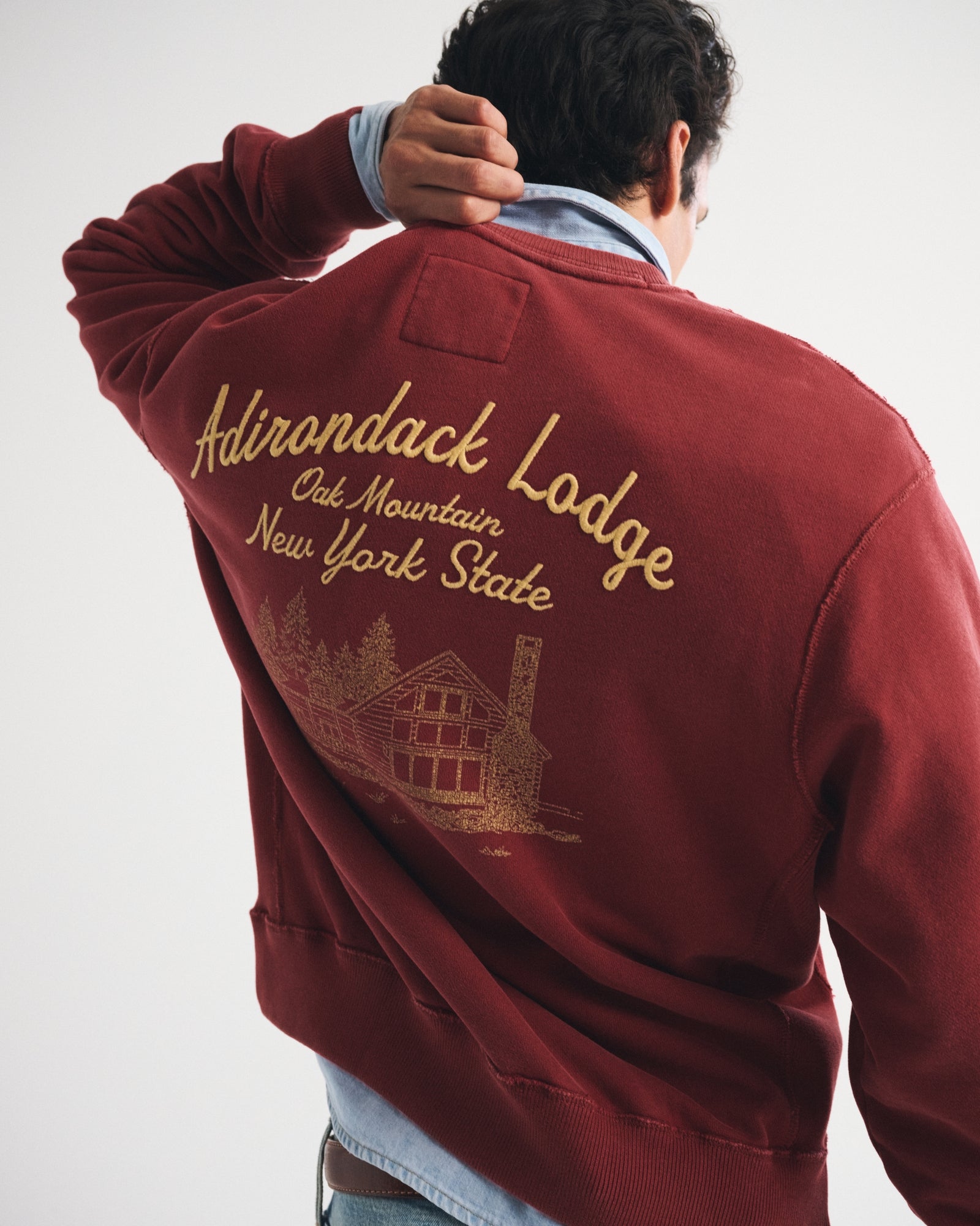 Abercrombie Heritage Heavyweight Popover Hoodie