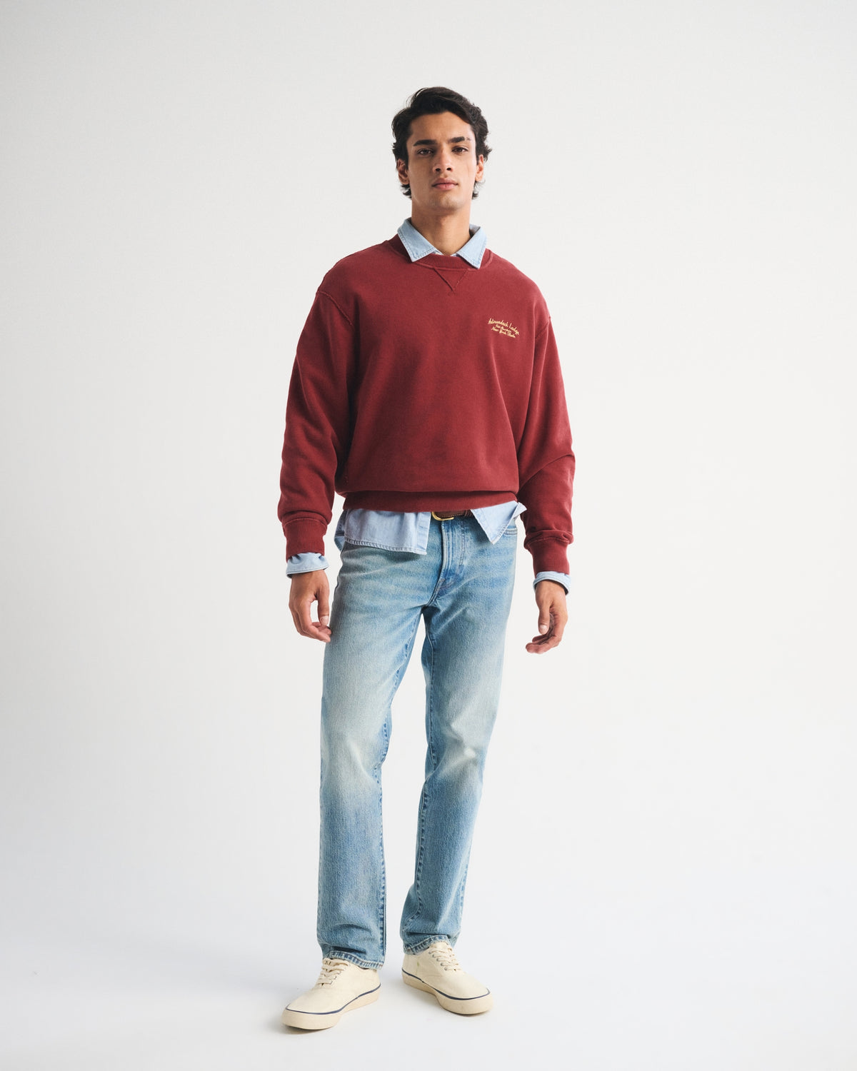 Abercrombie Heritage Heavyweight Popover Hoodie