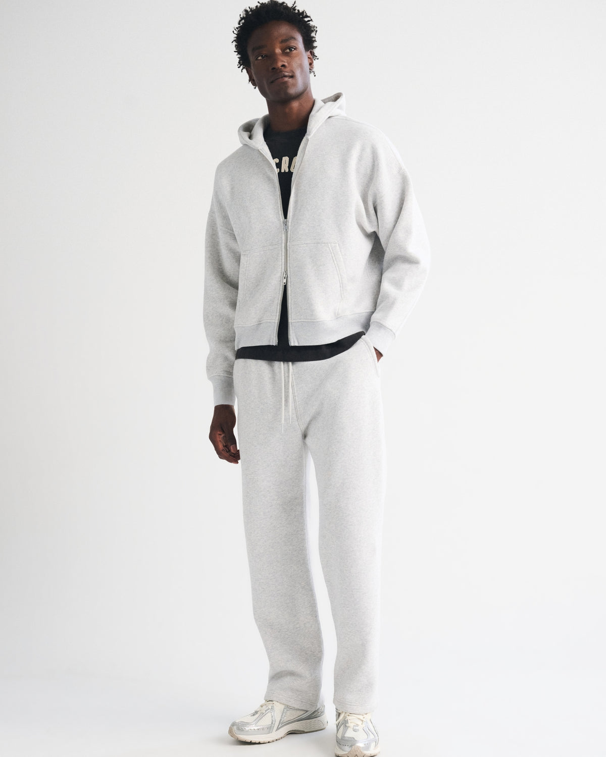 Abercrombie Essential Full-Zip Hoodie