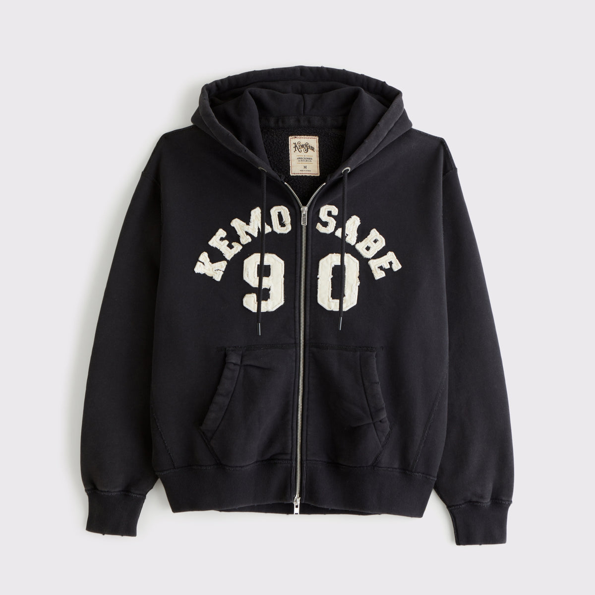 Abercrombie Heritage Heavyweight Kemo Sabe Full-Zip Hoodie