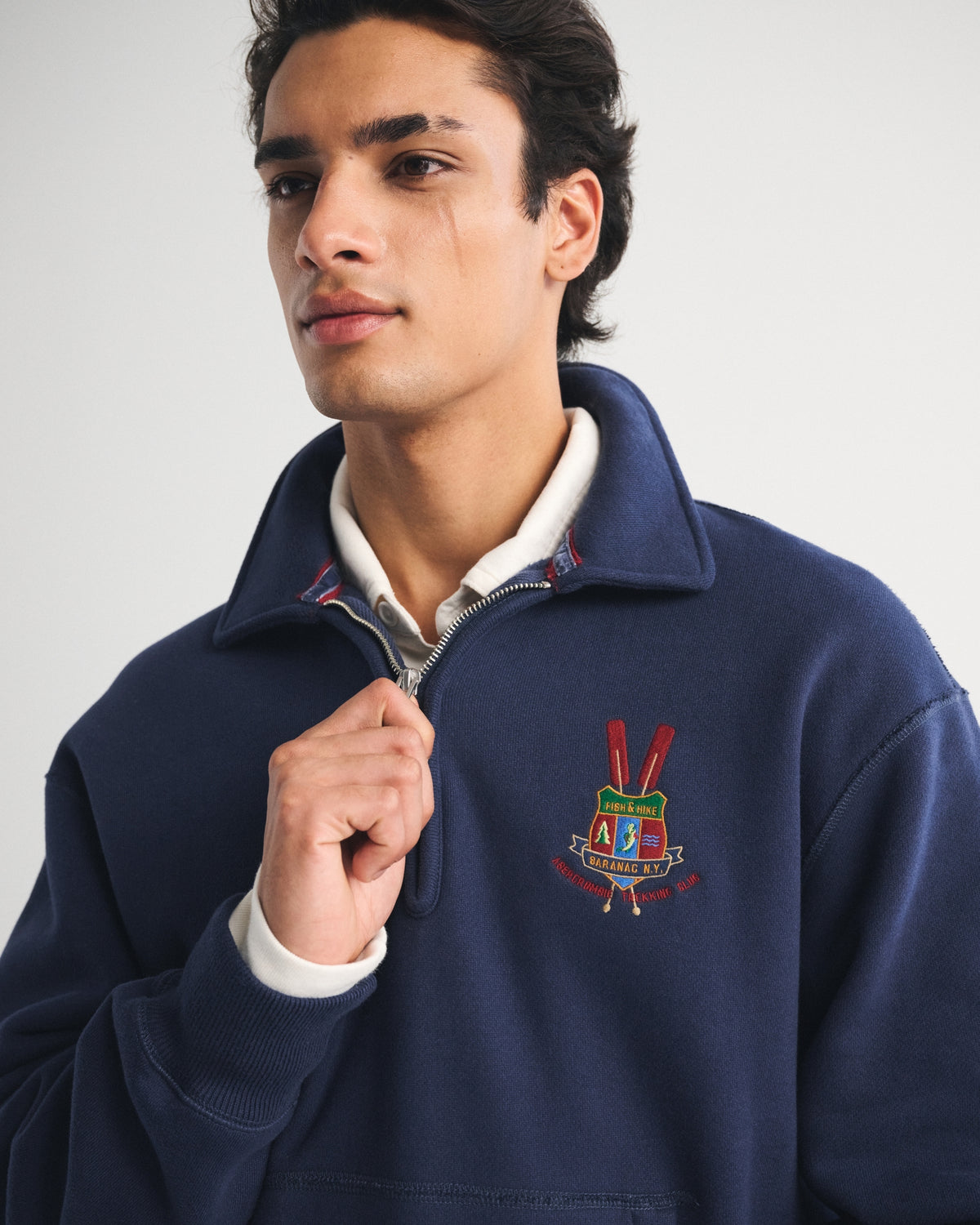 Abercrombie Heritage Heavyweight Popover Hoodie