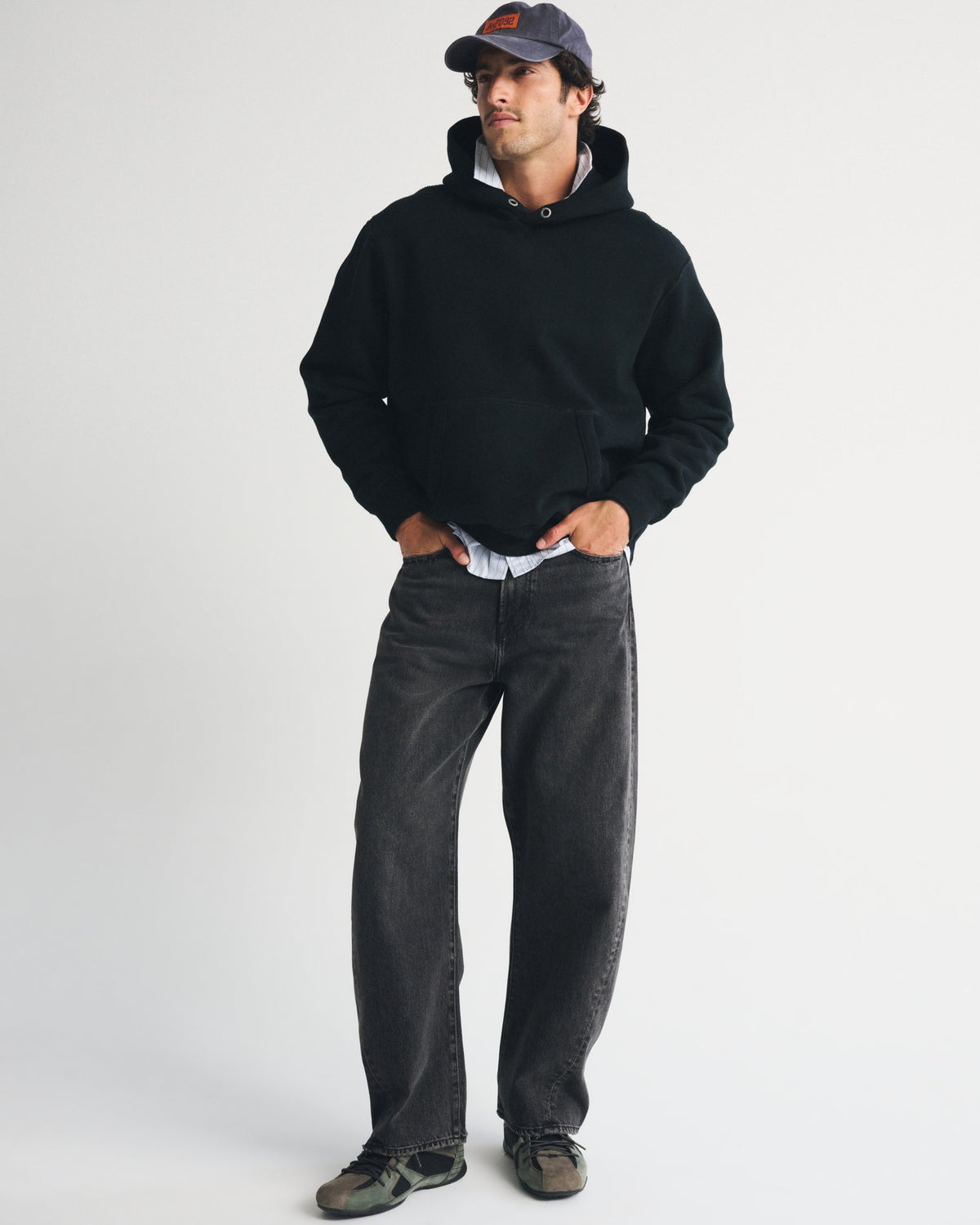 Abercrombie Heritage Heavyweight Popover Hoodie