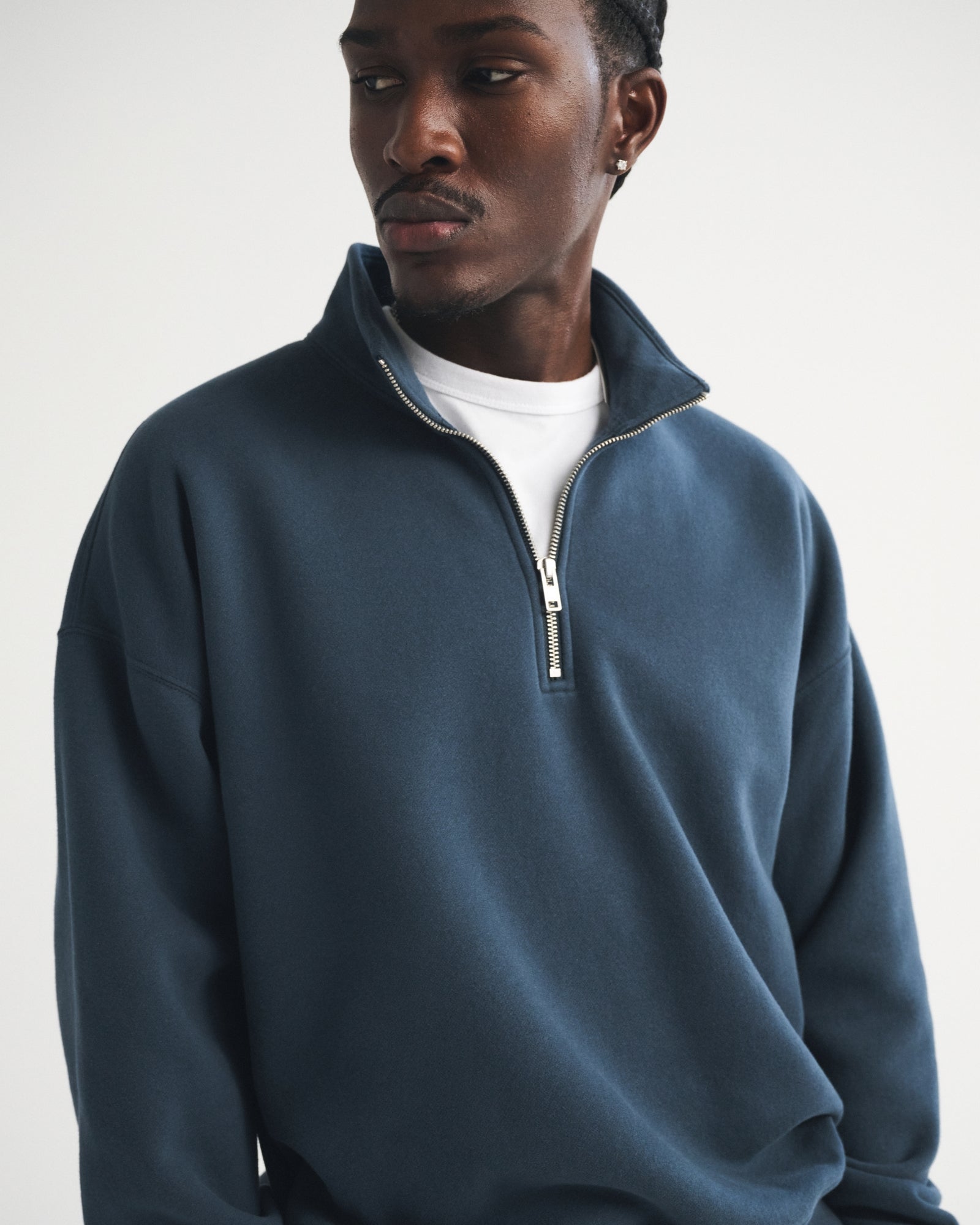 Abercrombie Essential Half-Zip Sweatshirt