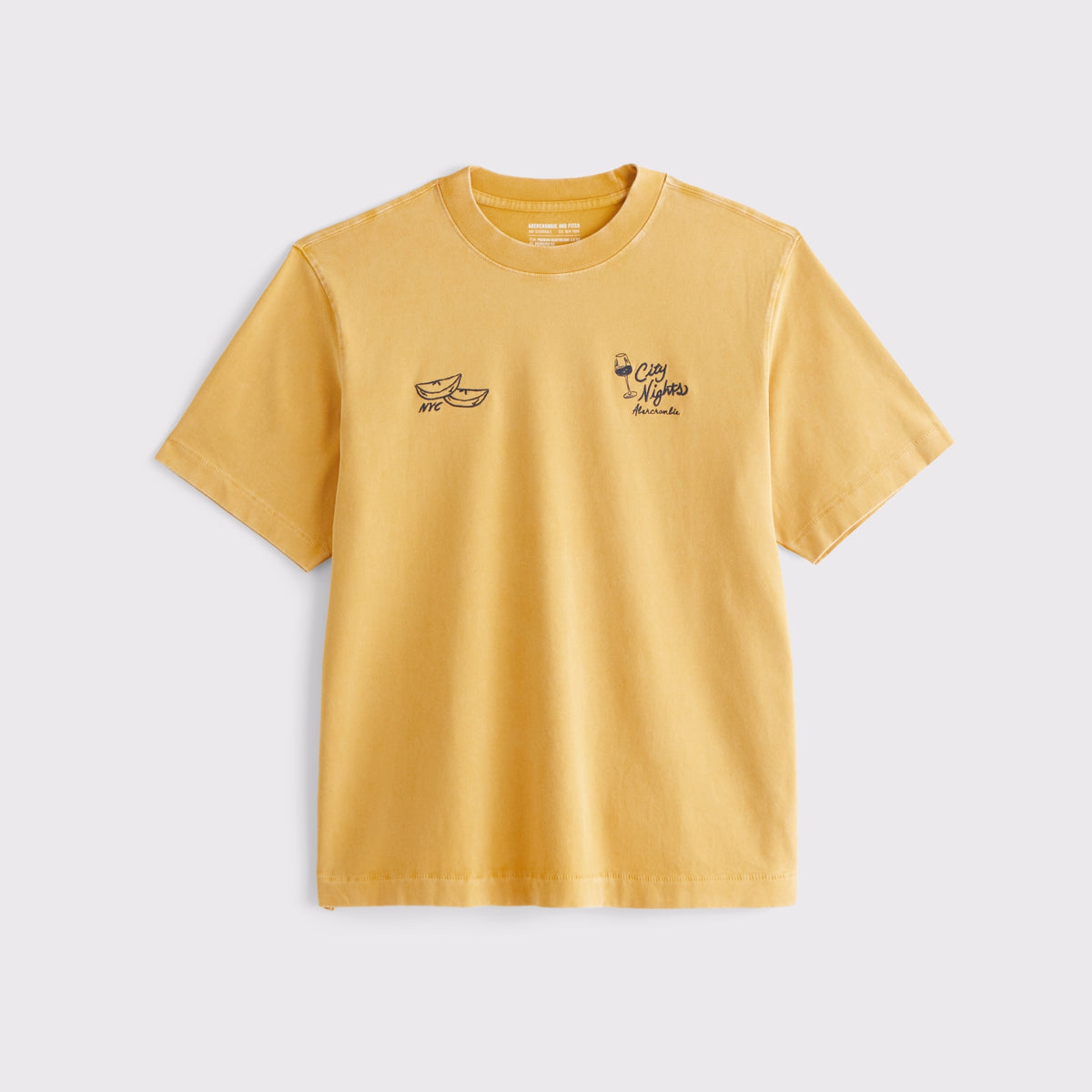 Abercrombie Premium Heavyweight 2.0 Logo Tee