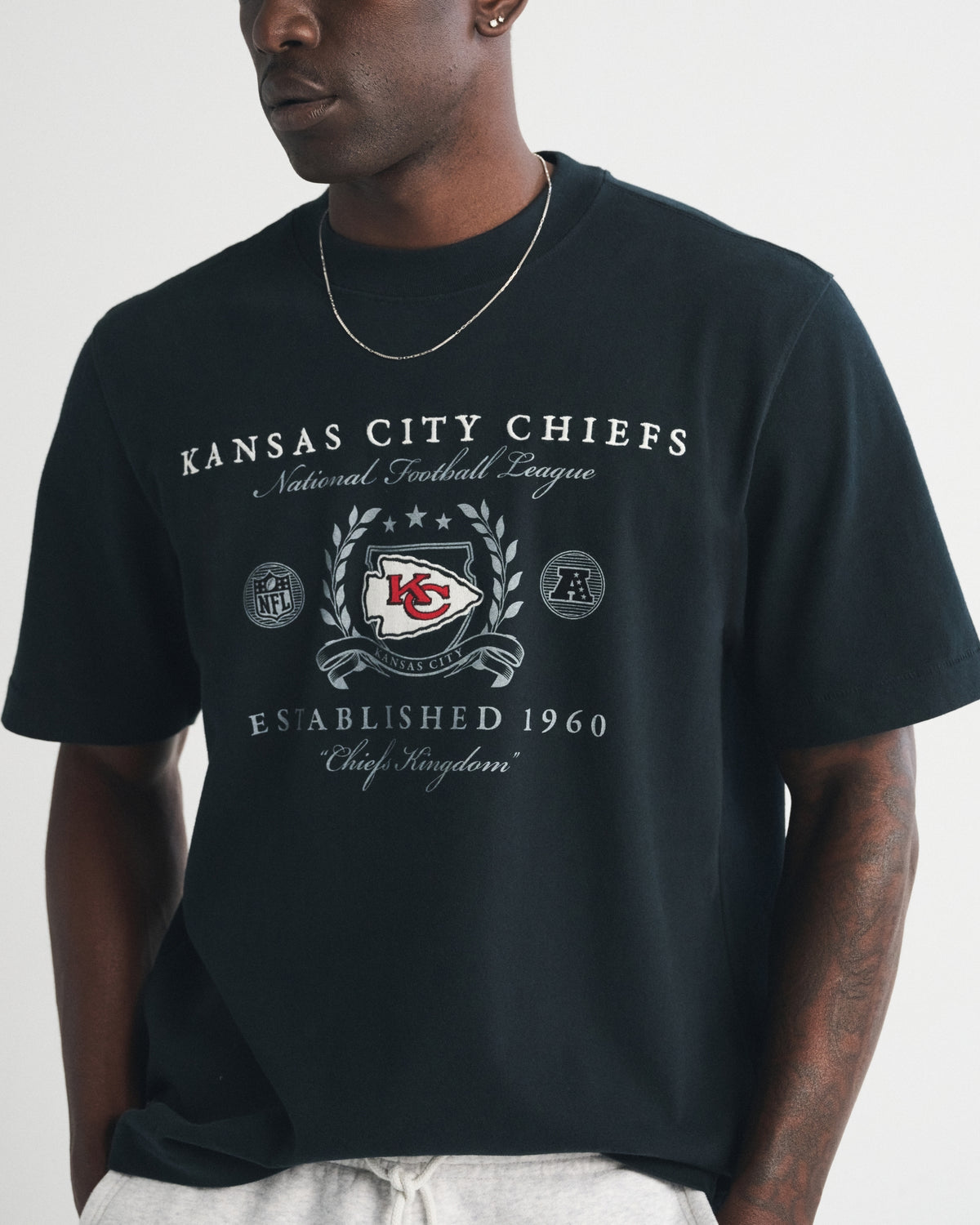 Abercrombie Tennessee Titans Premium Heavyweight 2.0 Tee
