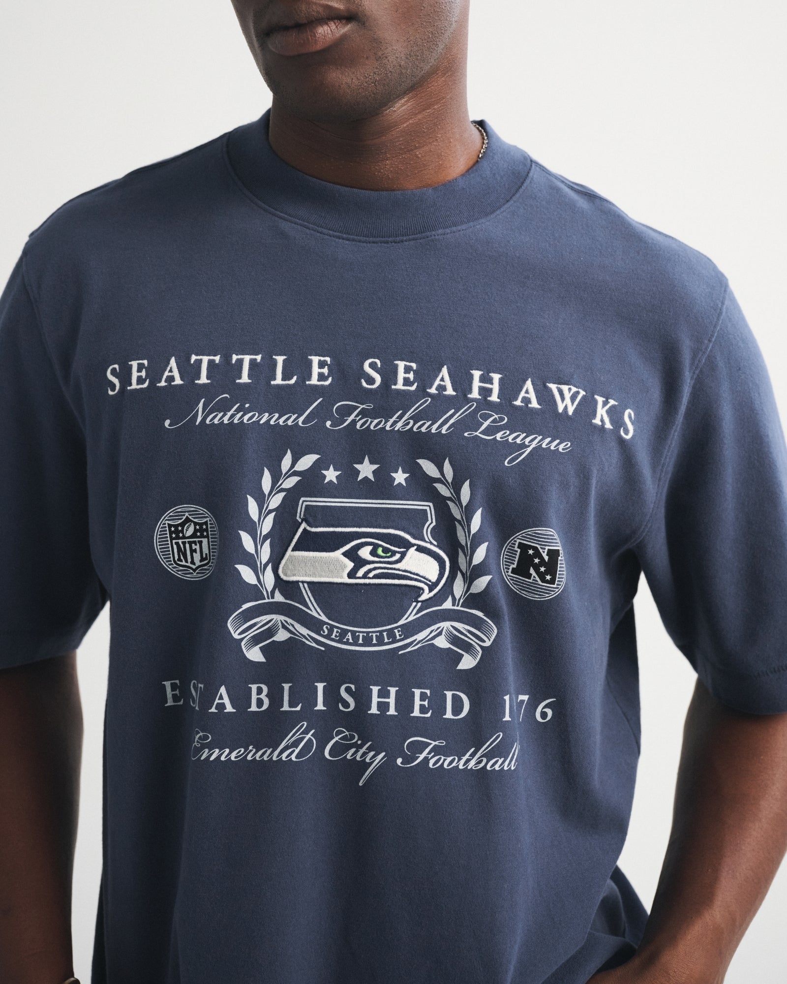 Abercrombie Tennessee Titans Premium Heavyweight 2.0 Tee