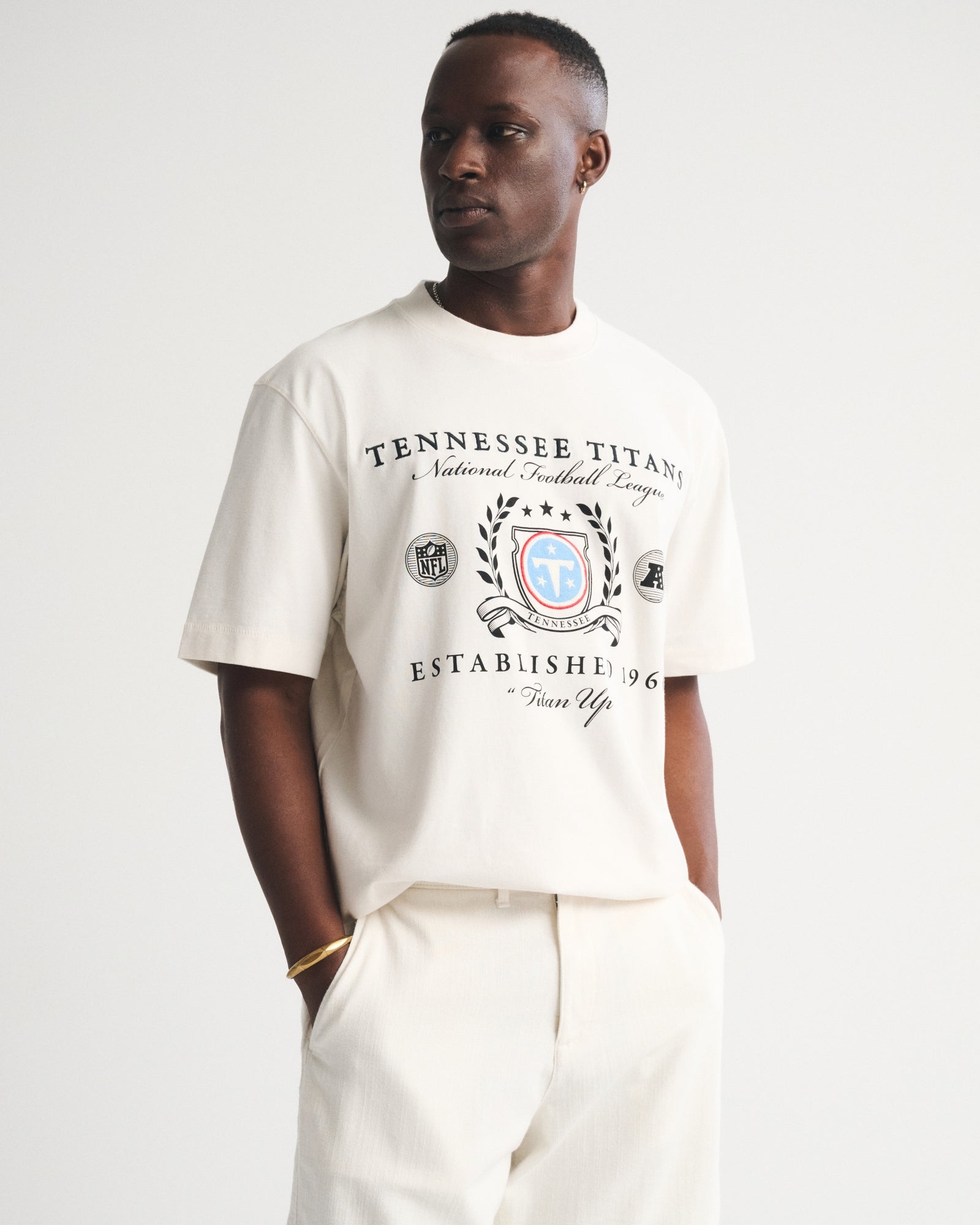 Abercrombie Tennessee Titans Premium Heavyweight 2.0 Tee