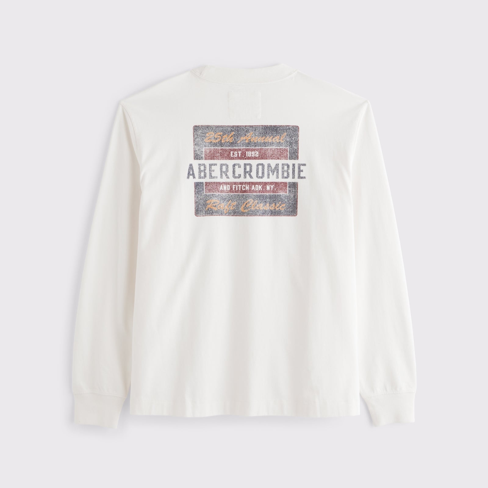 Abercrombie Long-Sleeve Premium Heavyweight 2.0 Logo Tee