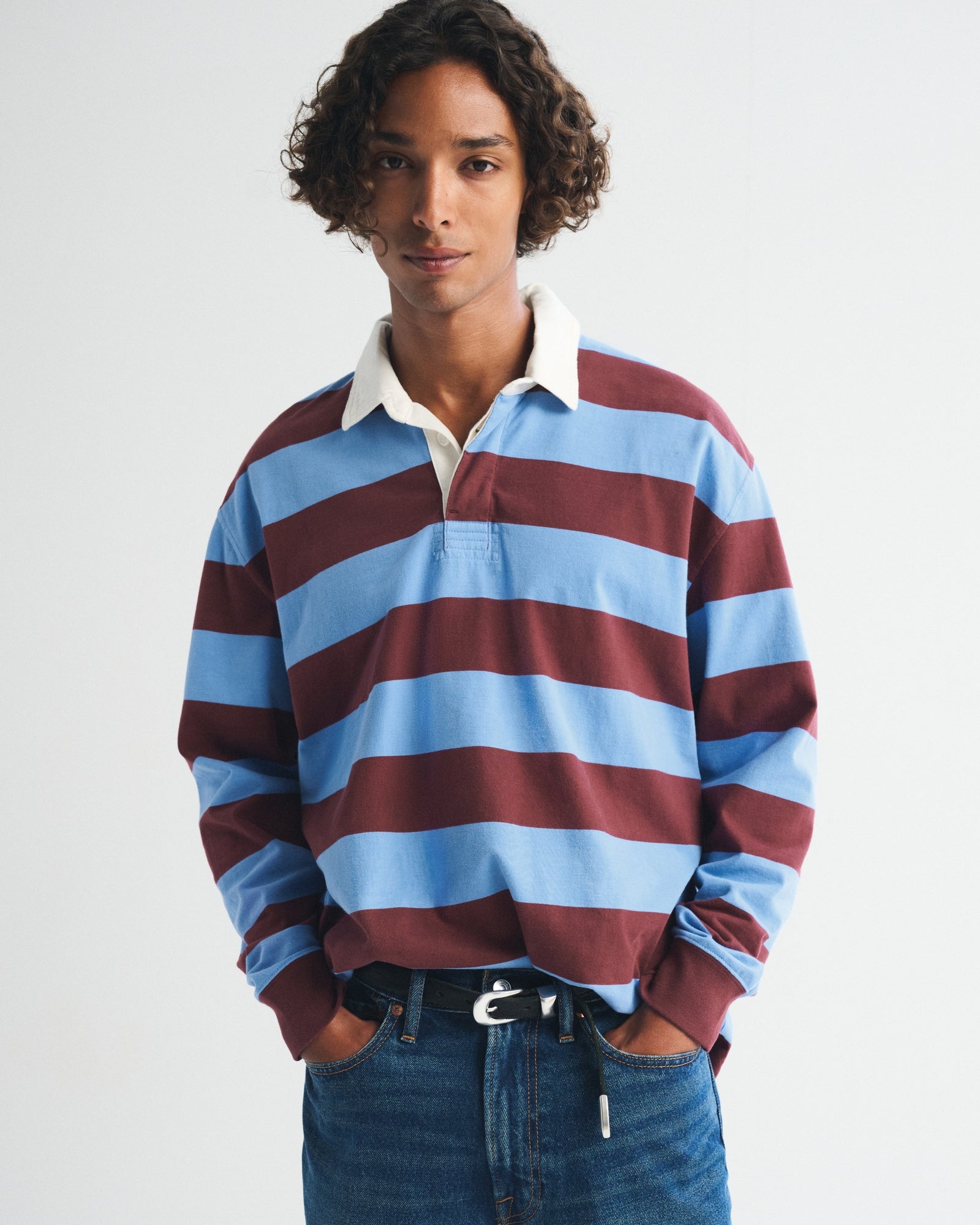 Abercrombie Premium Heavyweight Rugby Polo