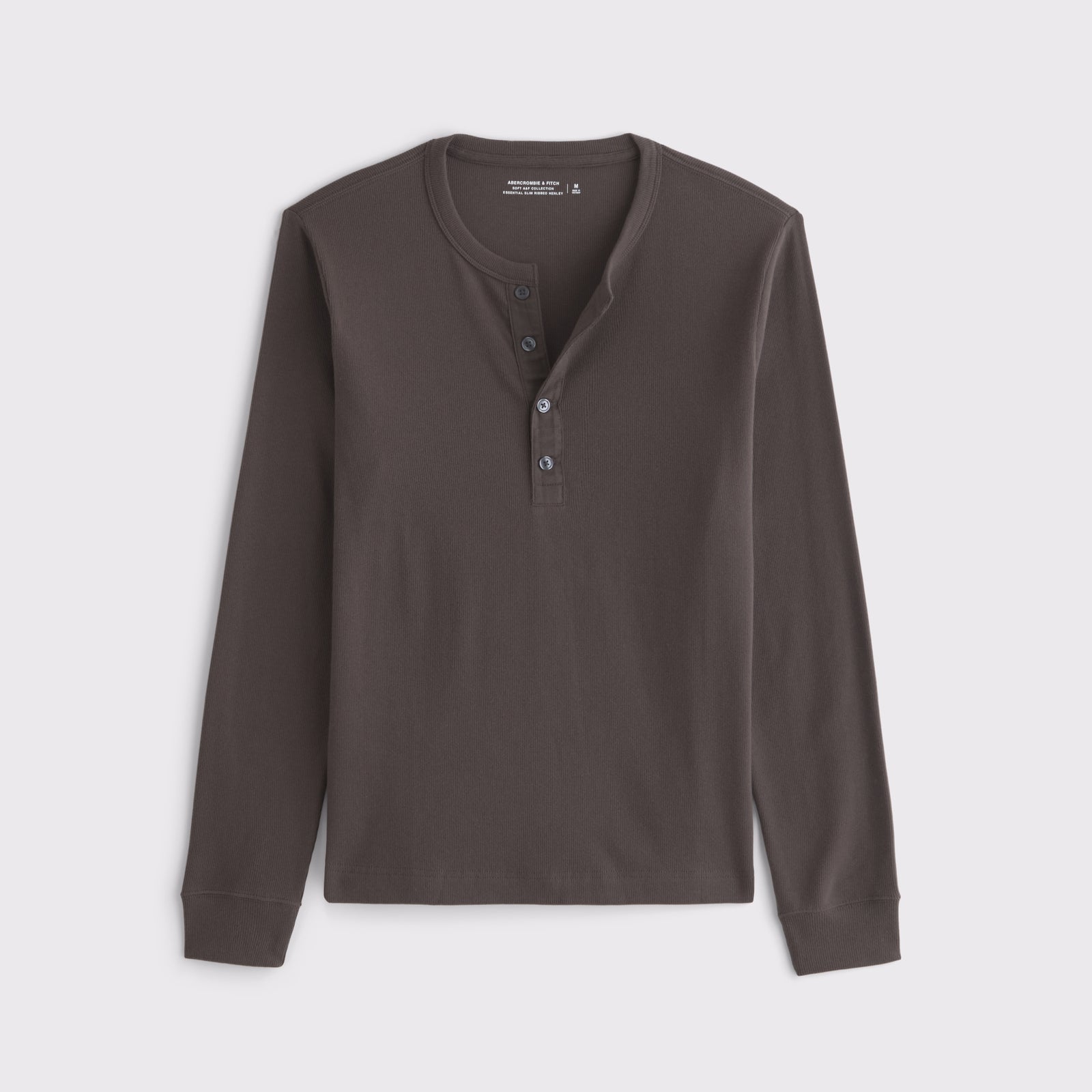 Abercrombie Essential Slim Ribbed Henley
