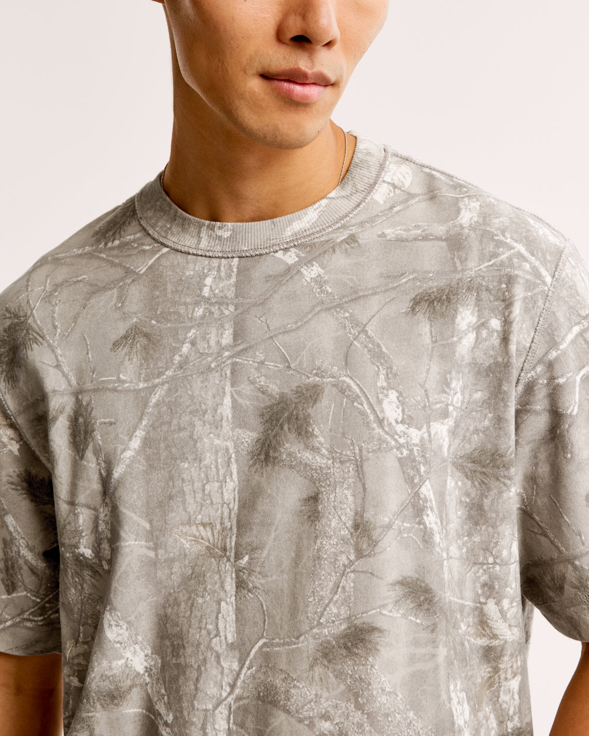 Abercrombie Premium Heavyweight Cropped Tee