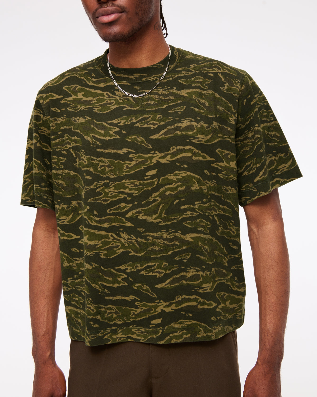 Abercrombie Premium Heavyweight Cropped Tee